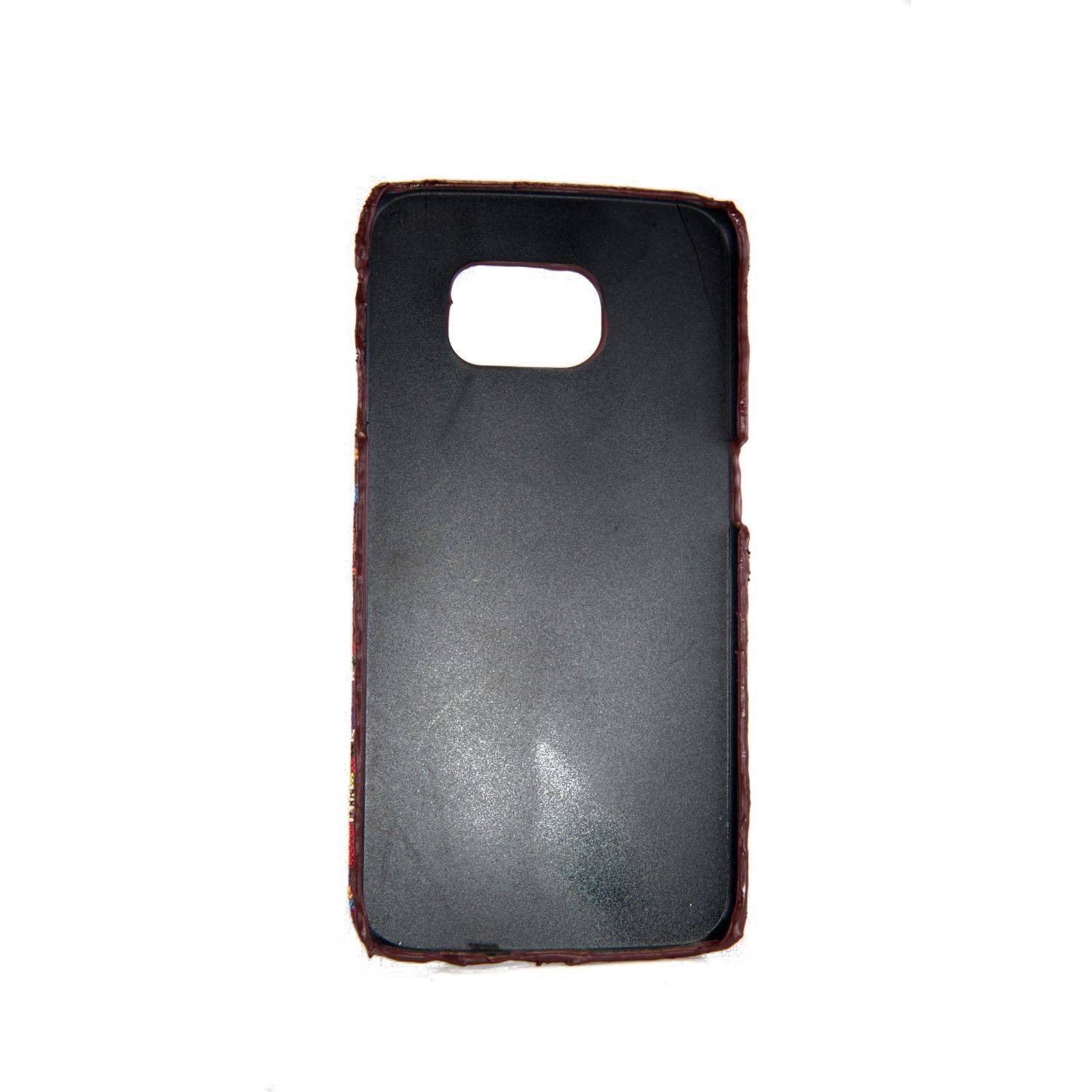 Samsung Galaxy S6 Edge Handyhülle Backcover Orange