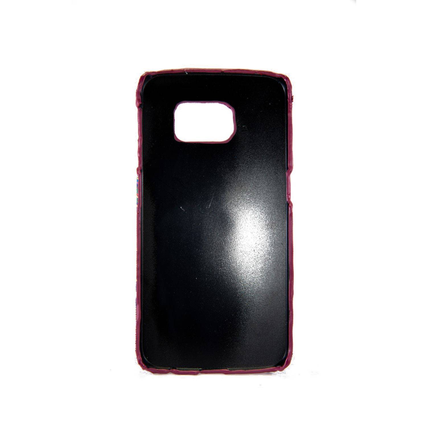 Samsung Galaxy S6 Edge Handyhülle Backcover Violett