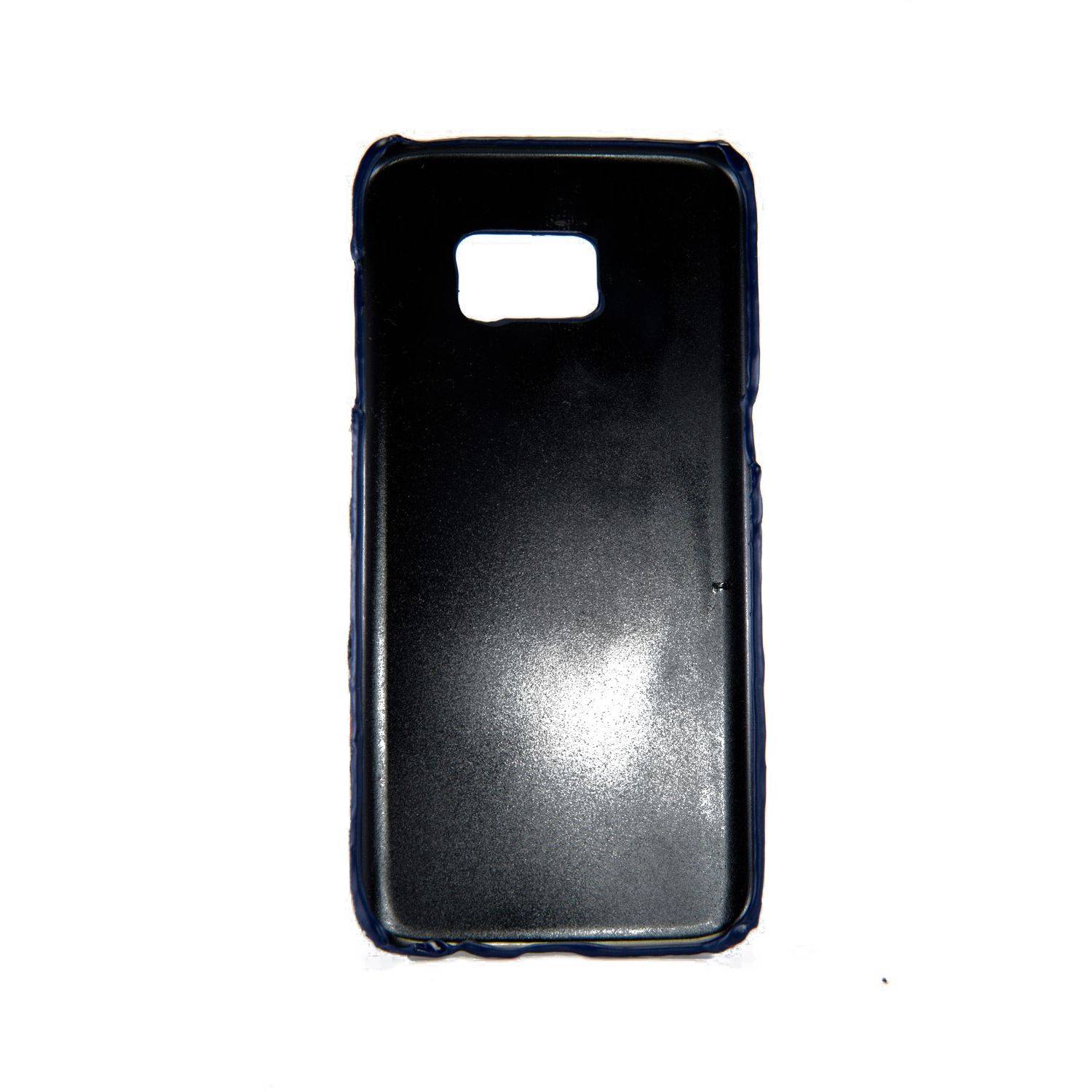 Samsung Galaxy S7 Edge Handyhülle Backcover Blau