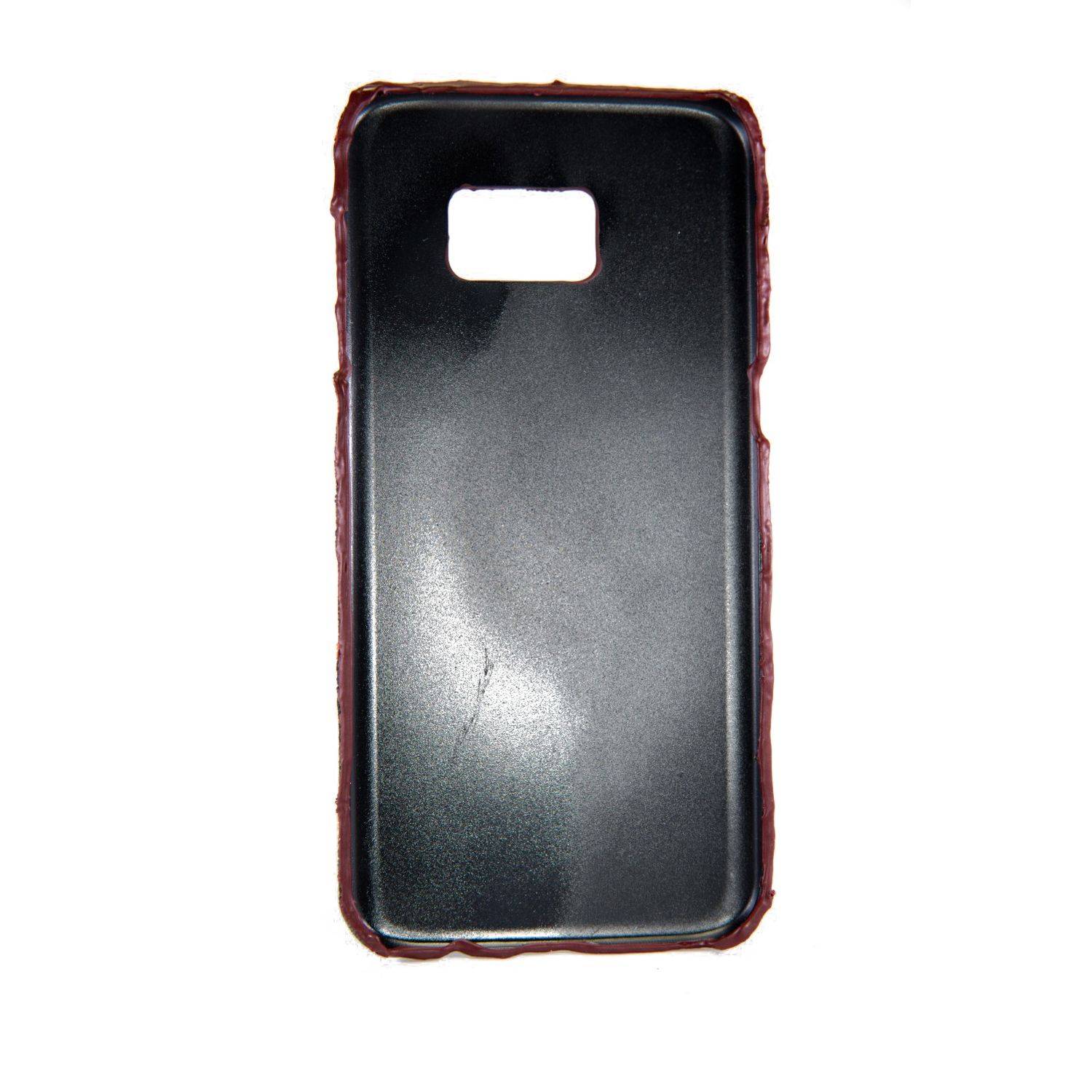 Samsung Galaxy S7 Edge Handyhülle Backcover Braun