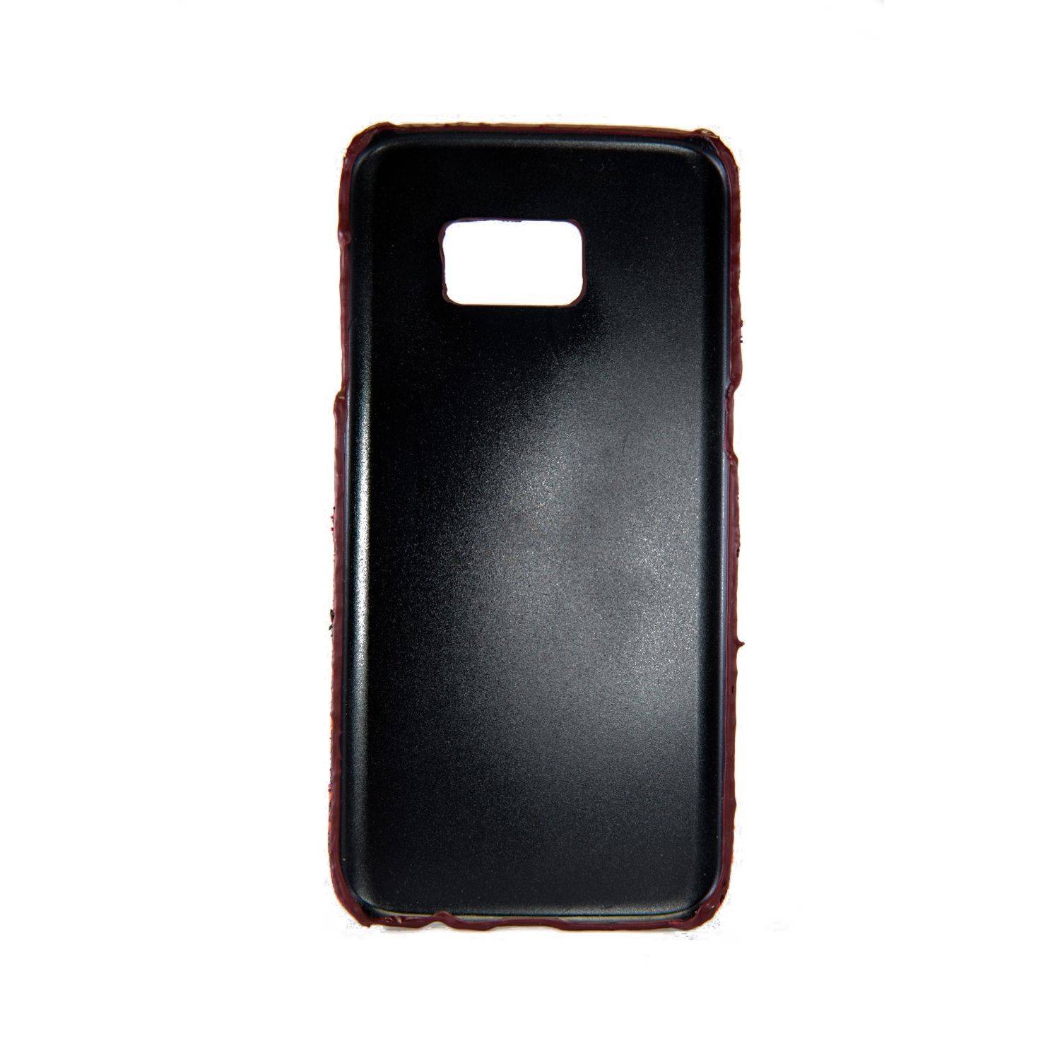 Samsung Galaxy S7 Edge Handyhülle Backcover Orange