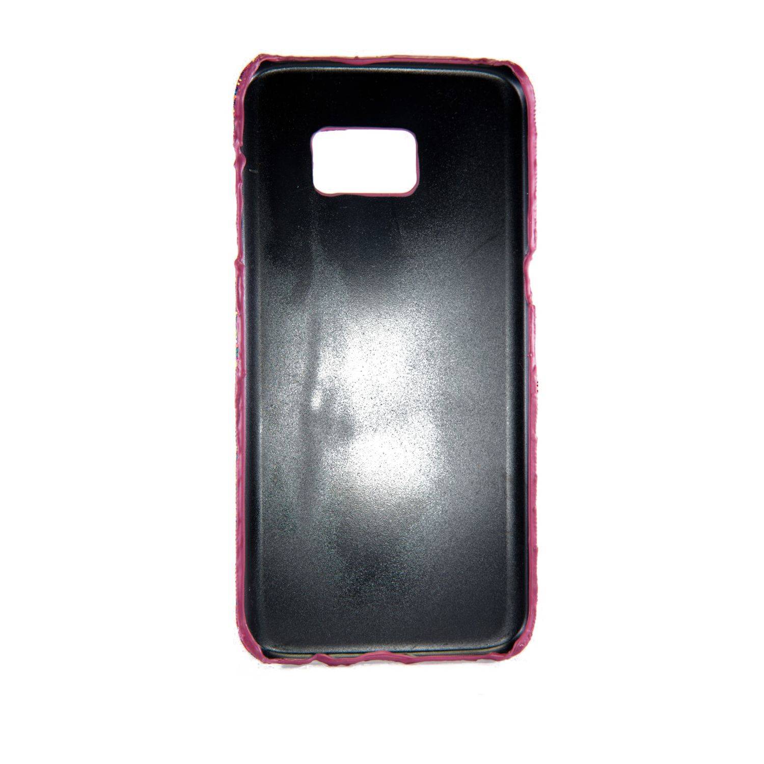 Samsung Galaxy S7 Edge Handyhülle Backcover Violett