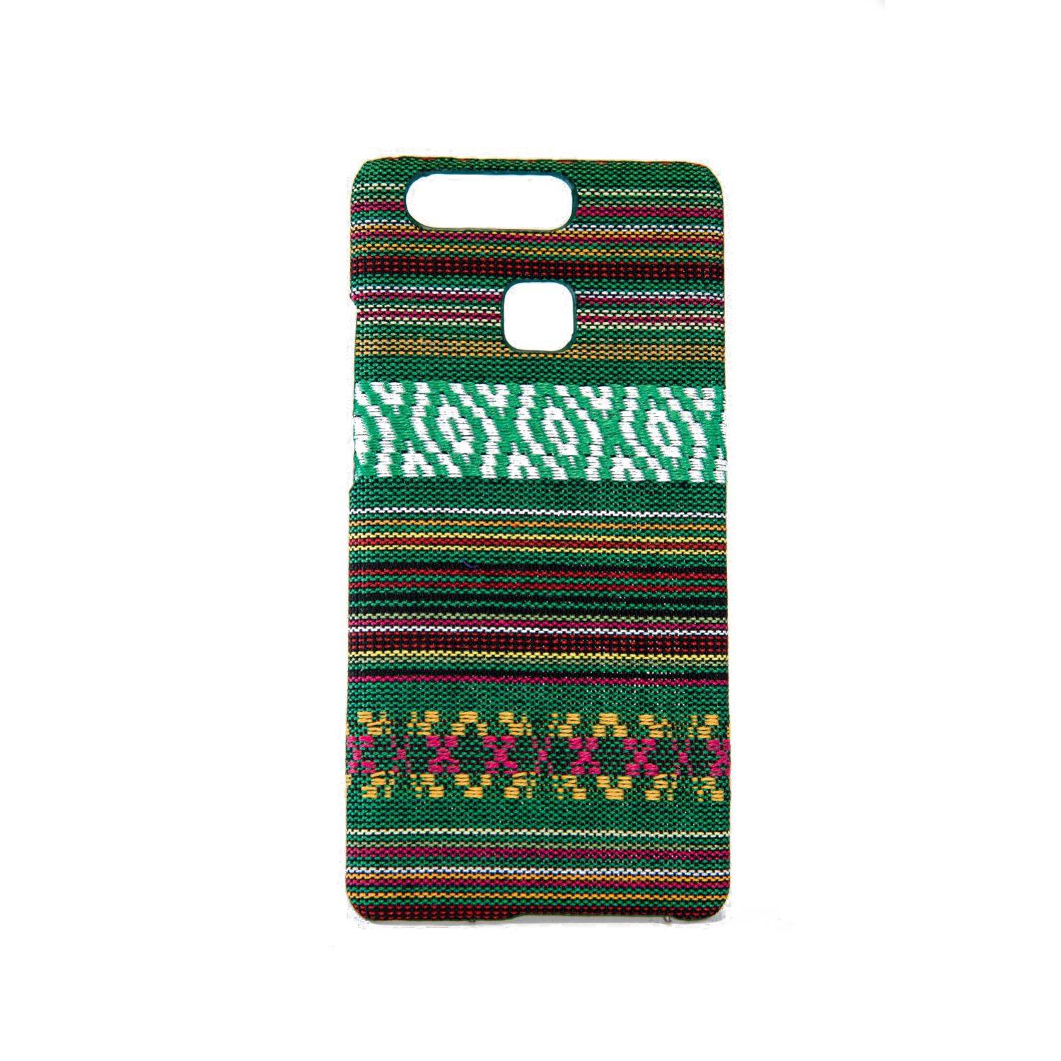 Huawei P9 Handyhülle Backcover Grün