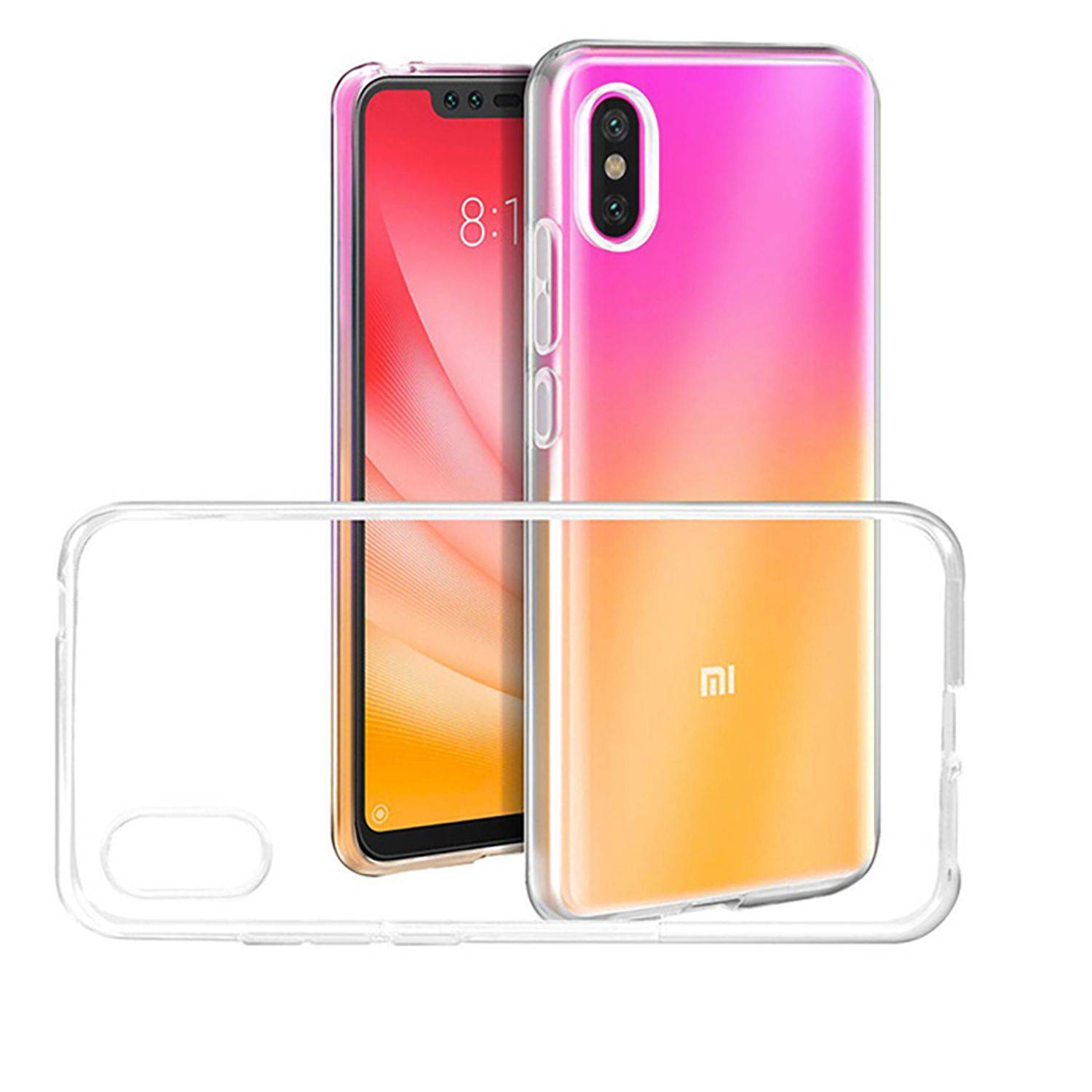 Xiaomi Mi 8 Pro Handyhülle Ultra Dünn Bumper Backcover Transparent