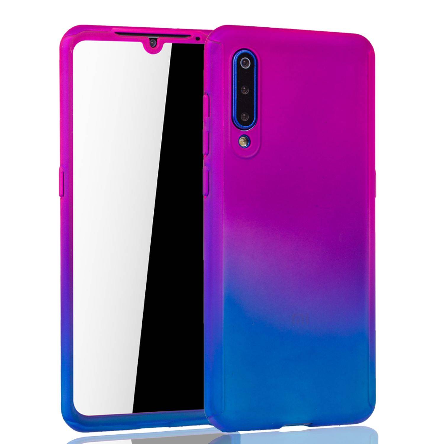 Xiaomi Mi 9 Handyhülle 360 Grad Schutz Full Cover Mehrfarbig