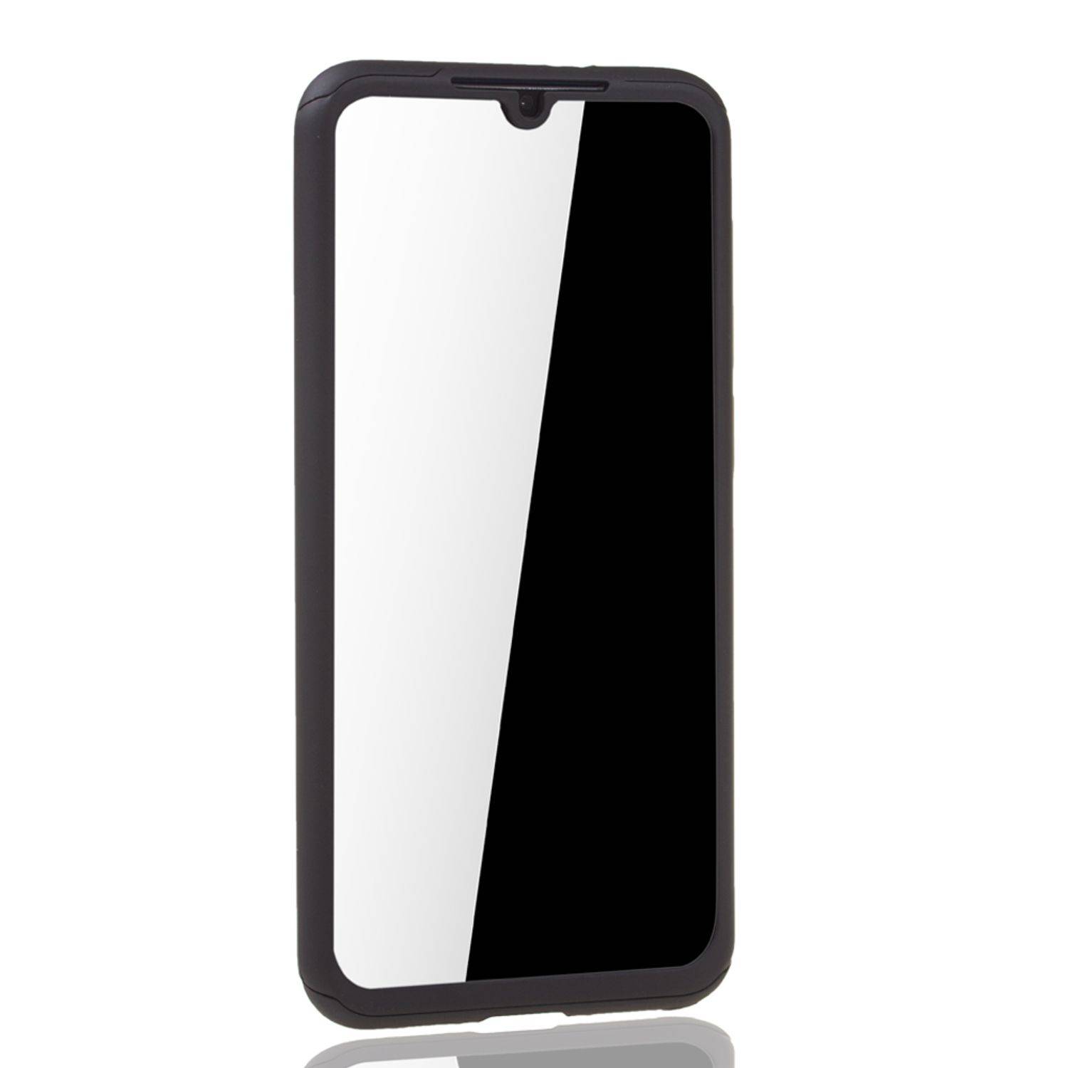 Xiaomi Mi 9 SE Handyhülle 360 Grad Schutz Full Cover Schwarz