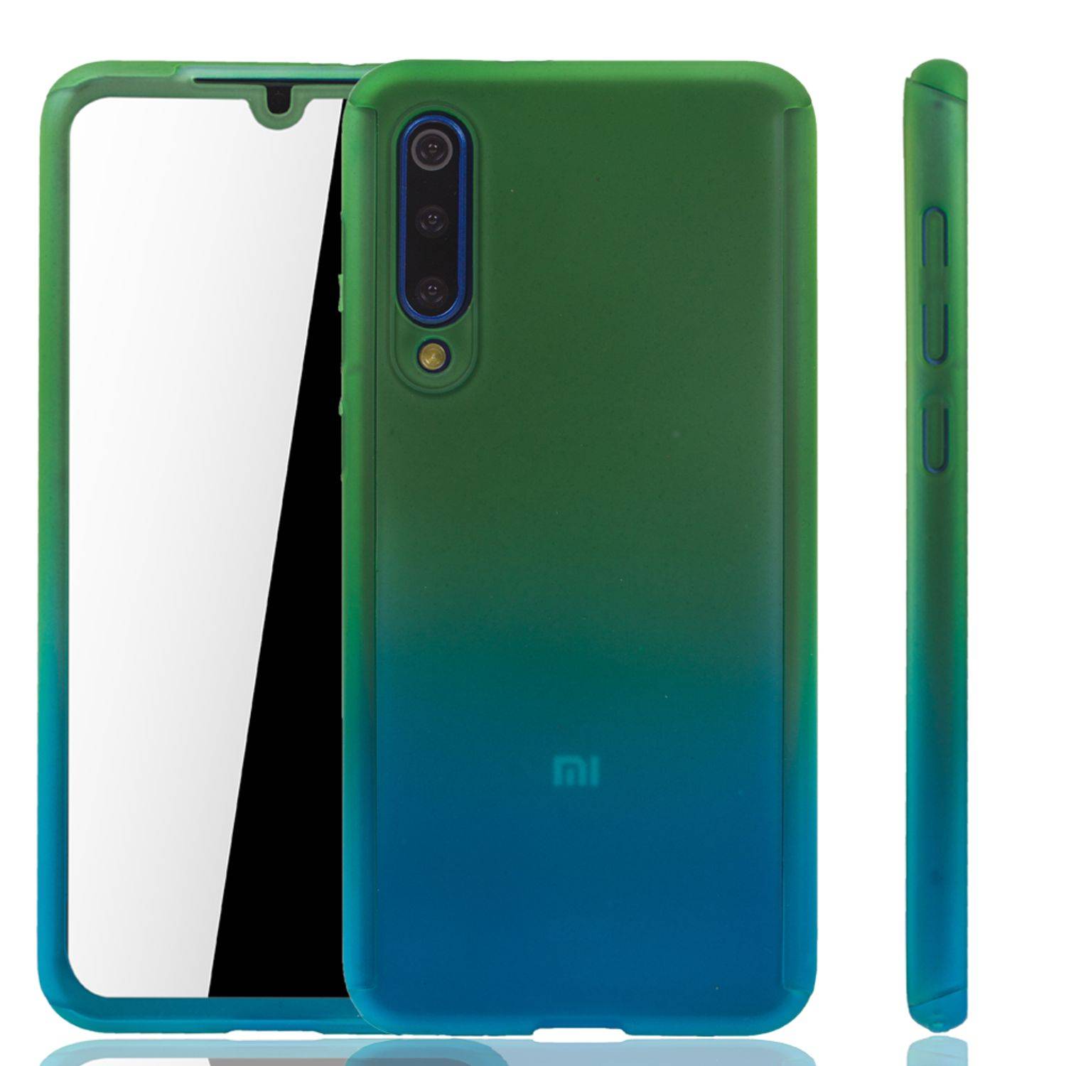 Xiaomi Mi 9 SE Handyhülle 360 Grad Schutz Full Cover Mehrfarbig
