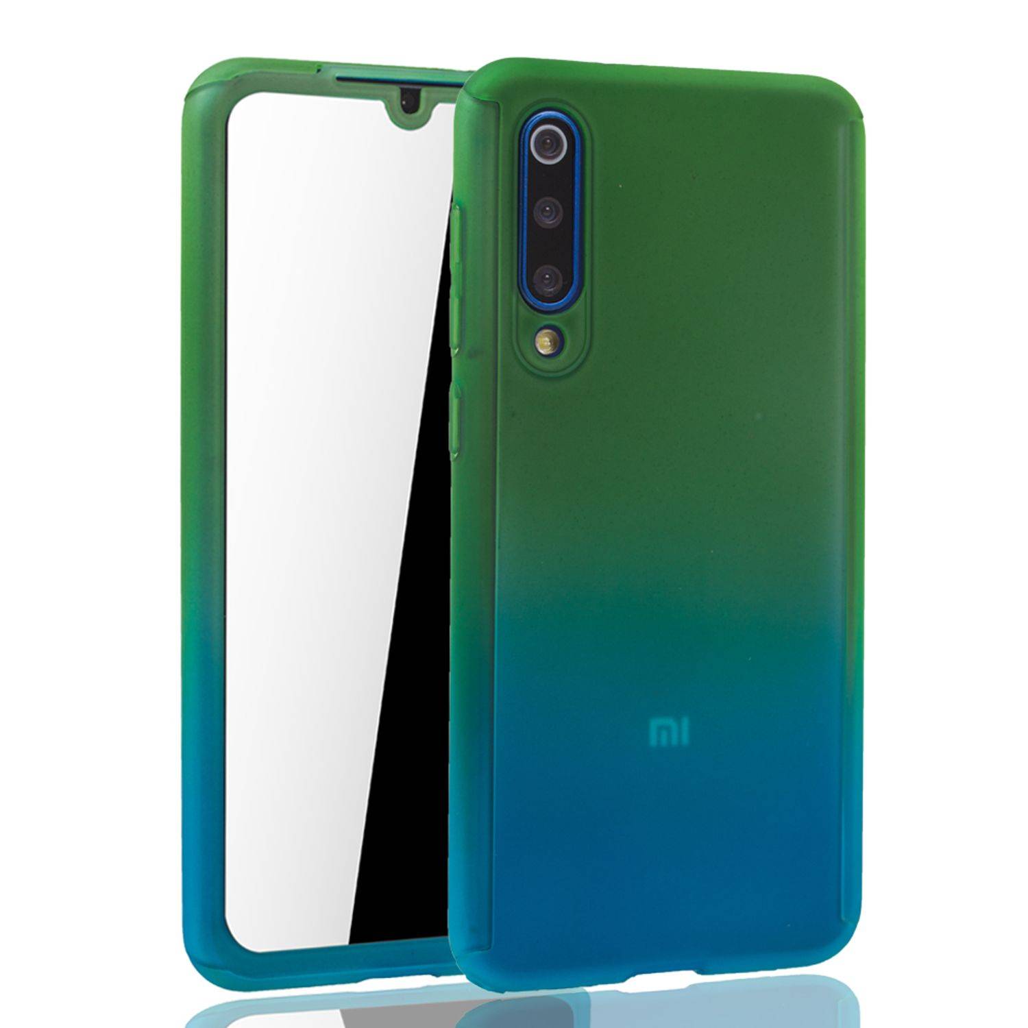 Xiaomi Mi 9 SE Handyhülle 360 Grad Schutz Full Cover Mehrfarbig