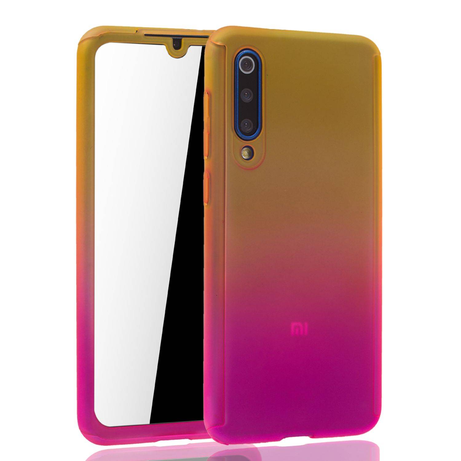 Xiaomi Mi 9 SE Handyhülle 360 Grad Schutz Full Cover Mehrfarbig