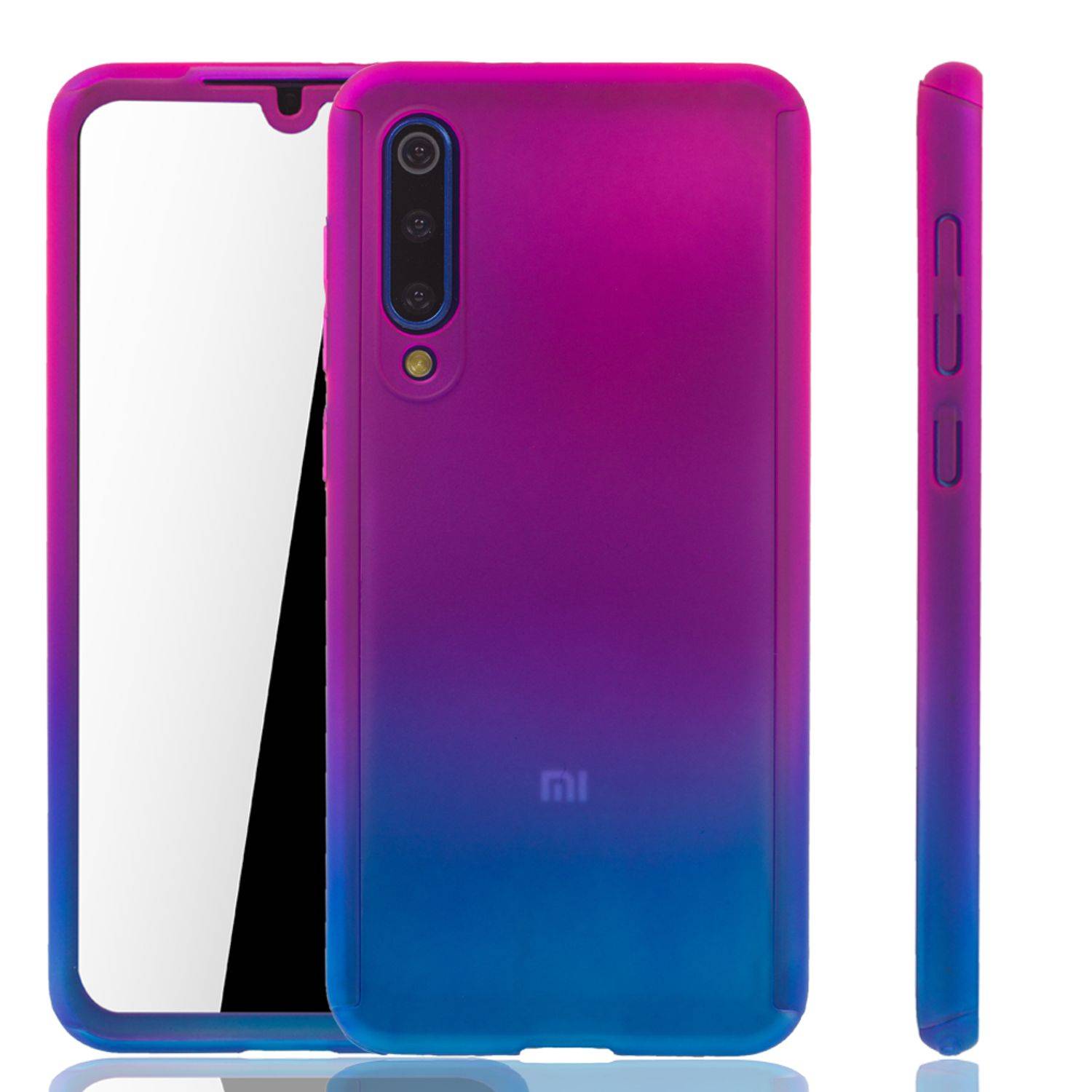 Xiaomi Mi 9 SE Handyhülle 360 Grad Schutz Full Cover Mehrfarbig