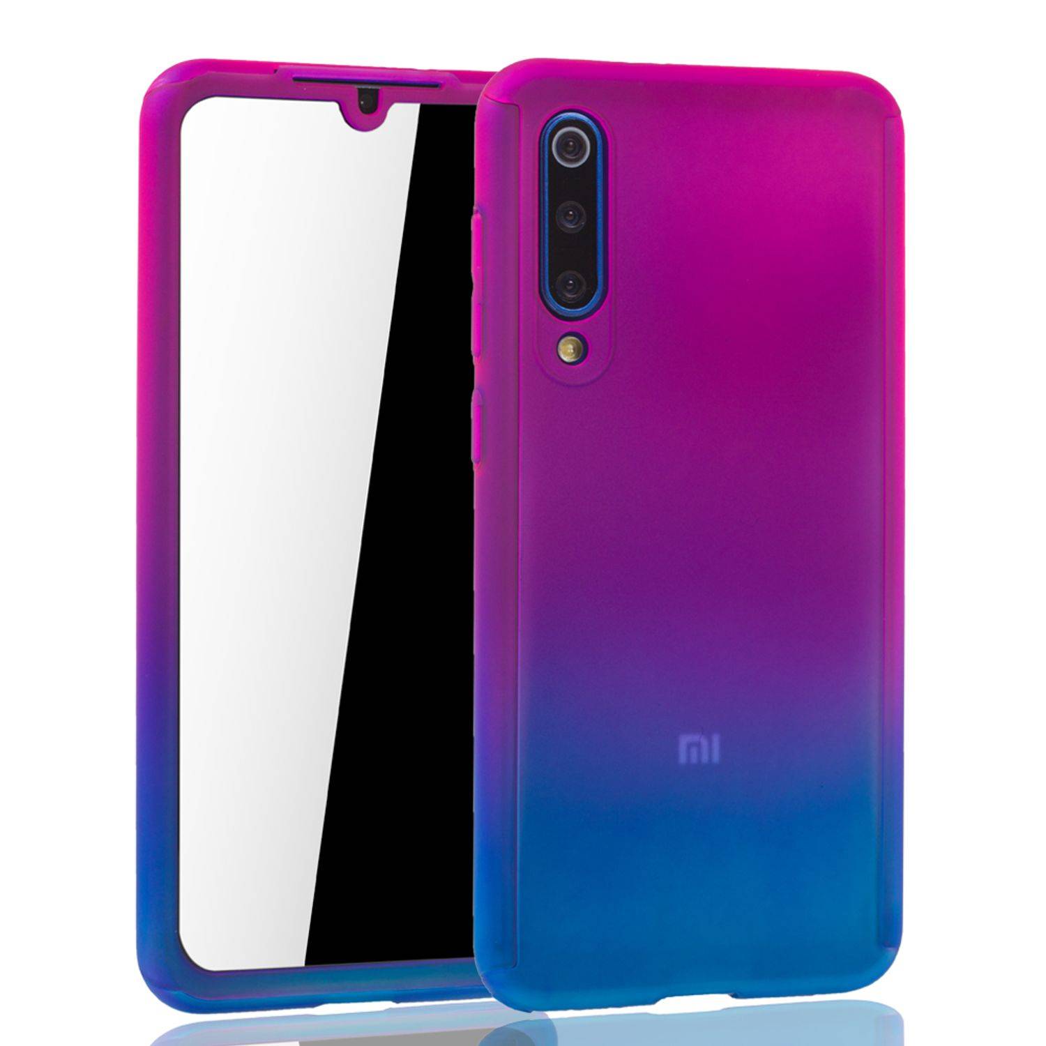 Xiaomi Mi 9 SE Handyhülle 360 Grad Schutz Full Cover Mehrfarbig