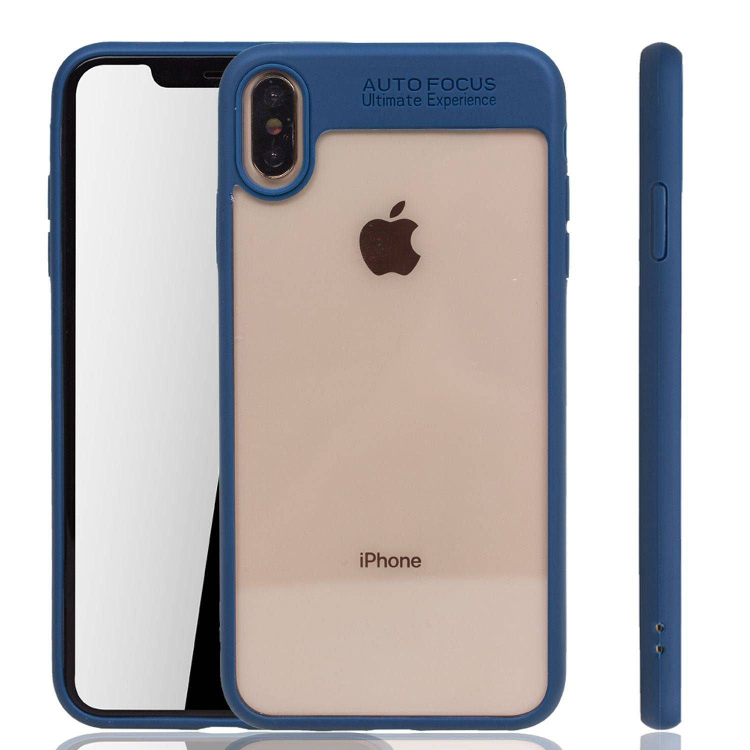 Apple iPhone XR Handyhülle Backcover Blau
