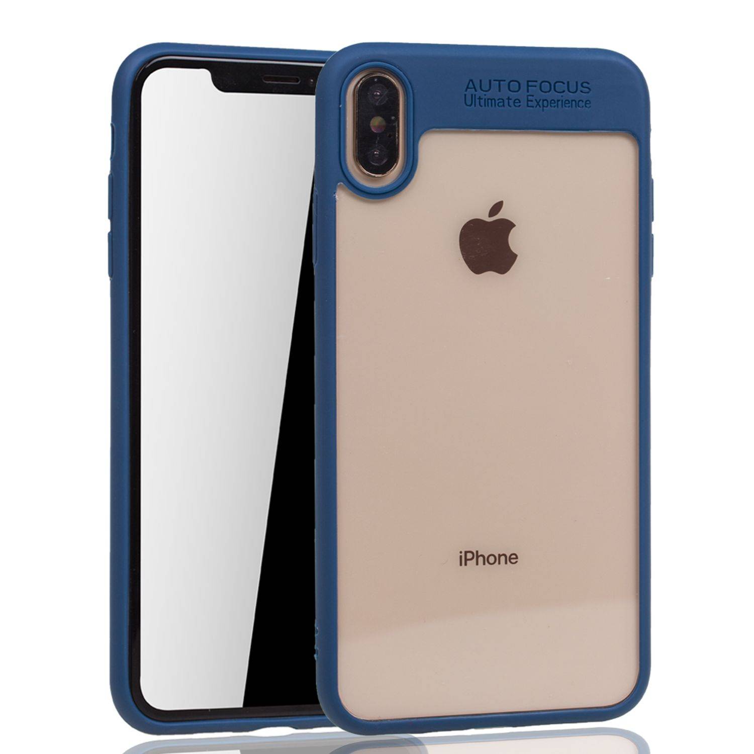 Apple iPhone XR Handyhülle Backcover Blau