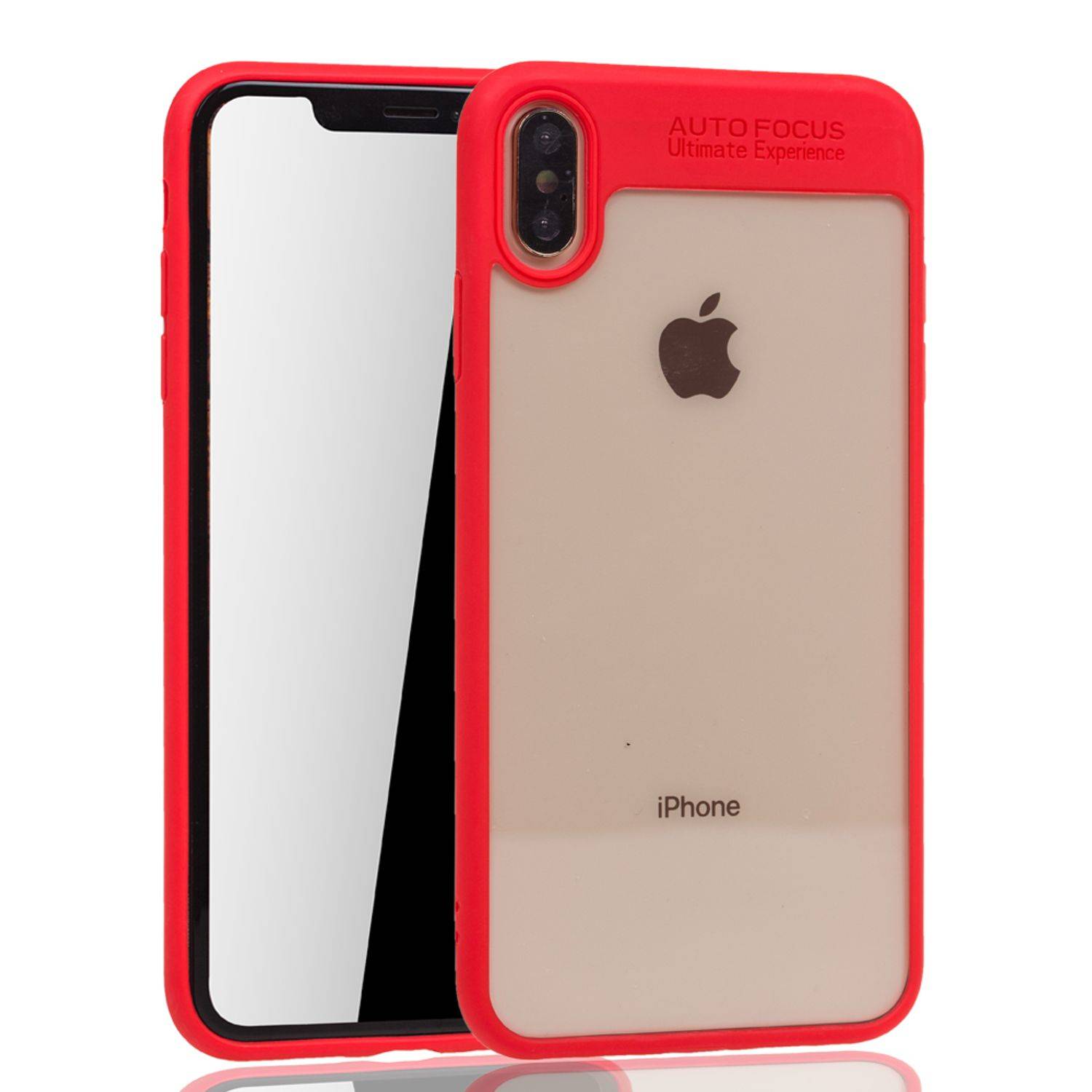 Apple iPhone XR Handyhülle Backcover Rot