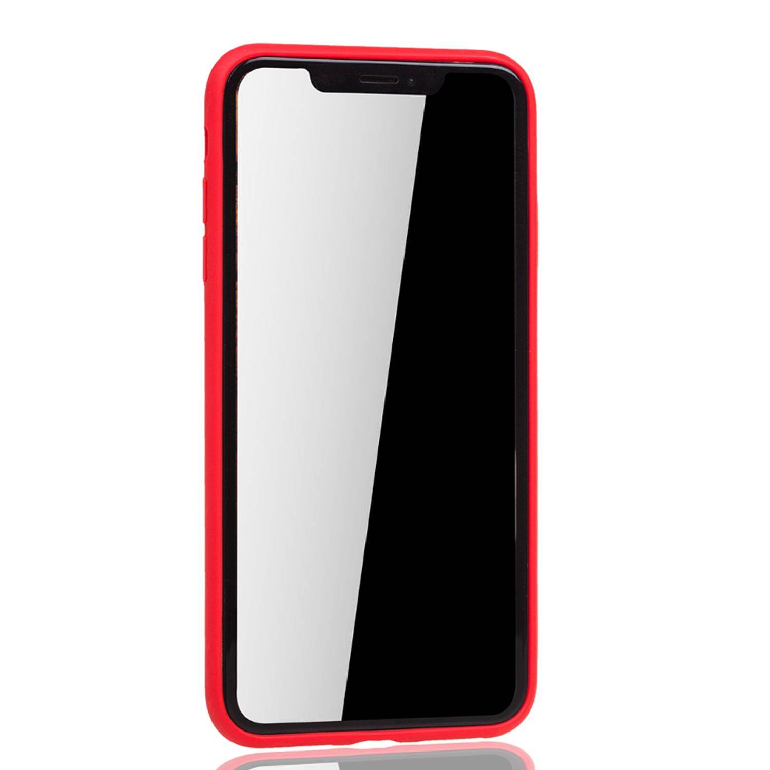 Apple iPhone XR Handyhülle Backcover Rot
