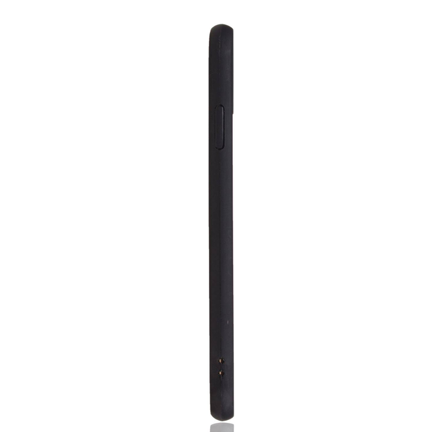 Apple iPhone XS Max Handyhülle Backcover Schwarz