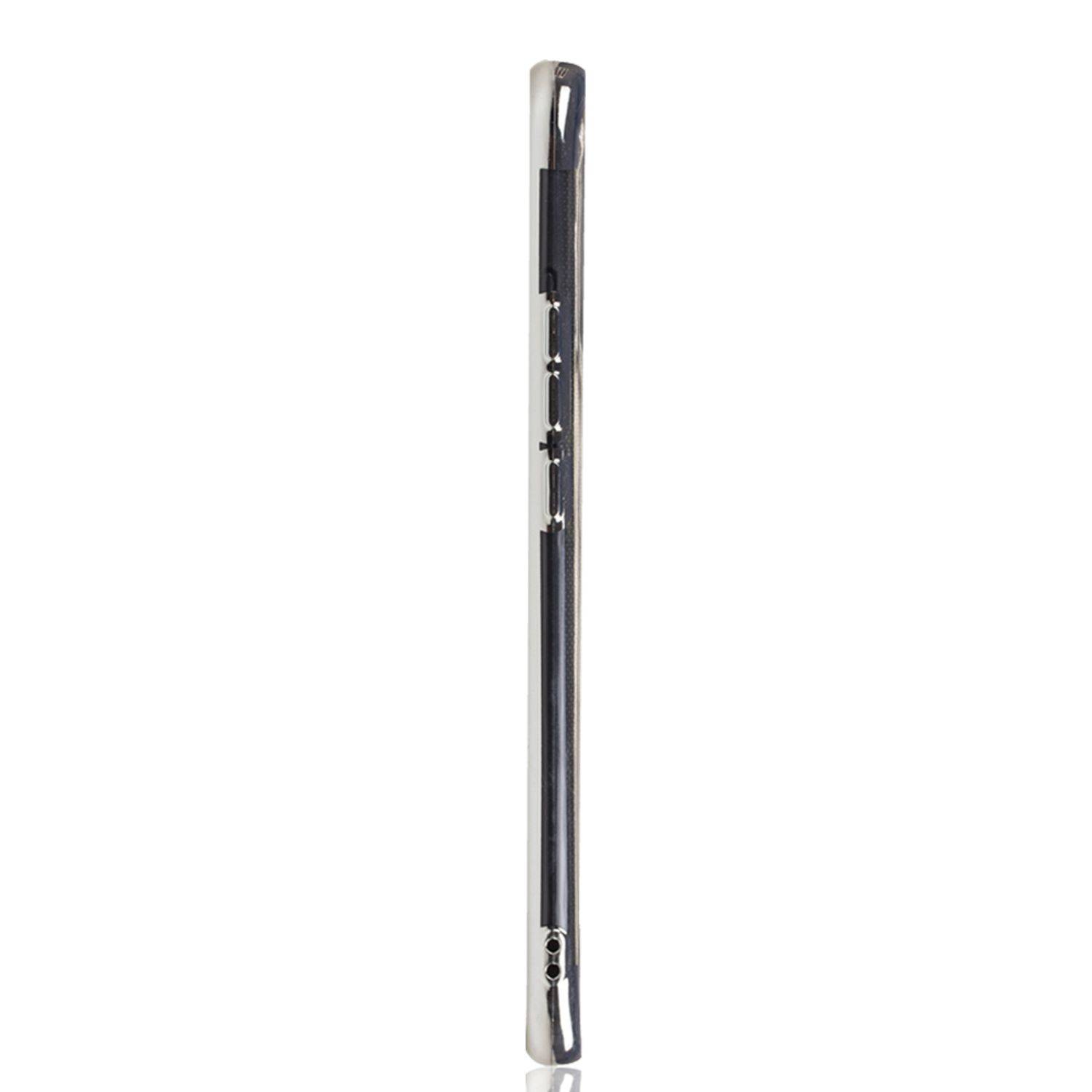 Huawei Y9 (2019) Handyhülle Bumper Backcover Silber