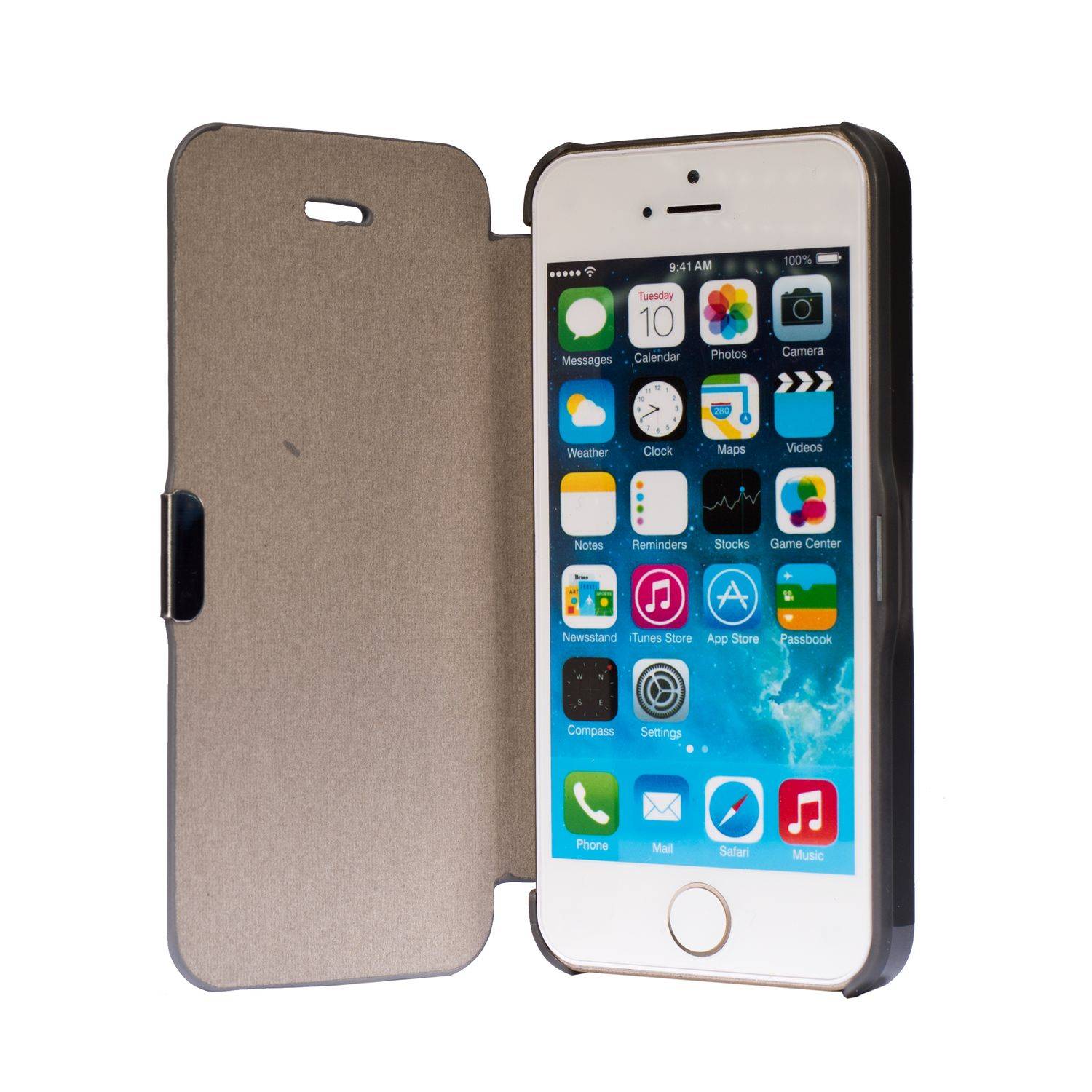 Apple iPhone 5 / 5s / SE Handyhülle Backcover Grau