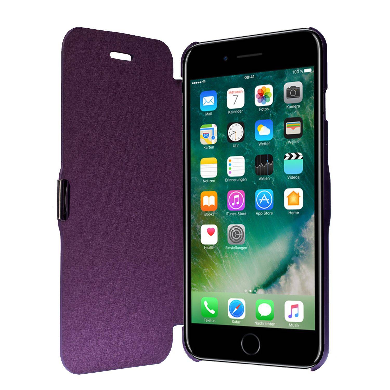 Apple iPhone 7 Plus / 8 Plus Handyhülle Backcover Violett