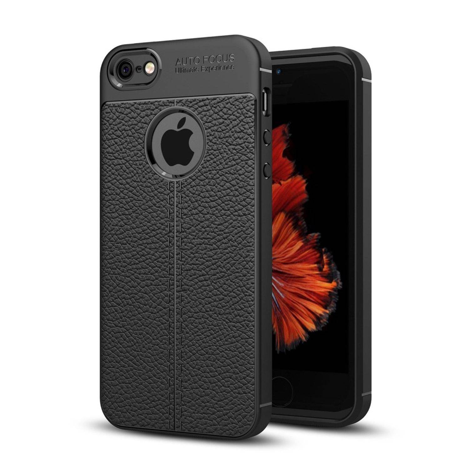 Apple IPhone 6 Plus / 6s Plus Handyhülle Backcover Schwarz
