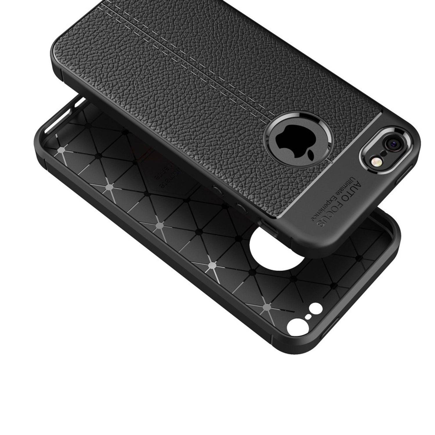 Apple IPhone 6 Plus / 6s Plus Handyhülle Backcover Schwarz