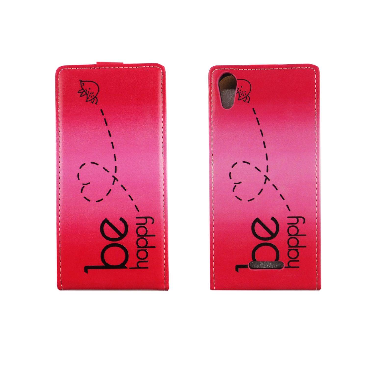 Wiko Lenny 4 Handyhülle Backcover Rosa