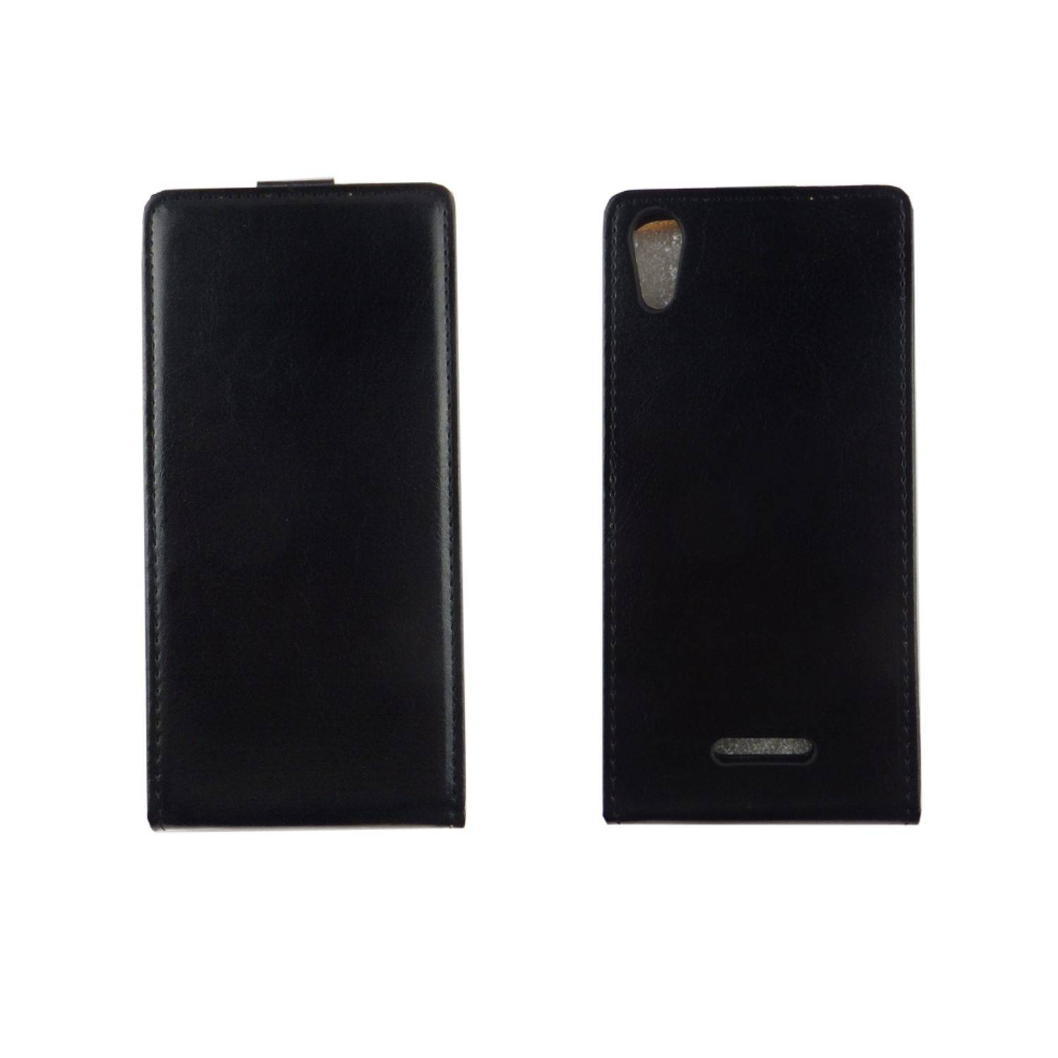 Wiko Lenny 4 Handyhülle Backcover Schwarz