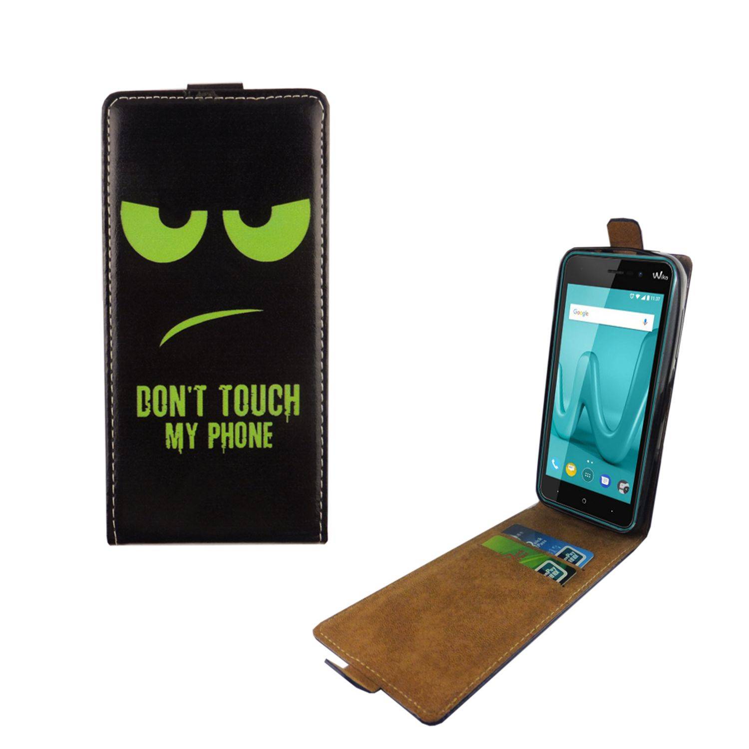 Wiko Lenny 4 Handyhülle Backcover Grün