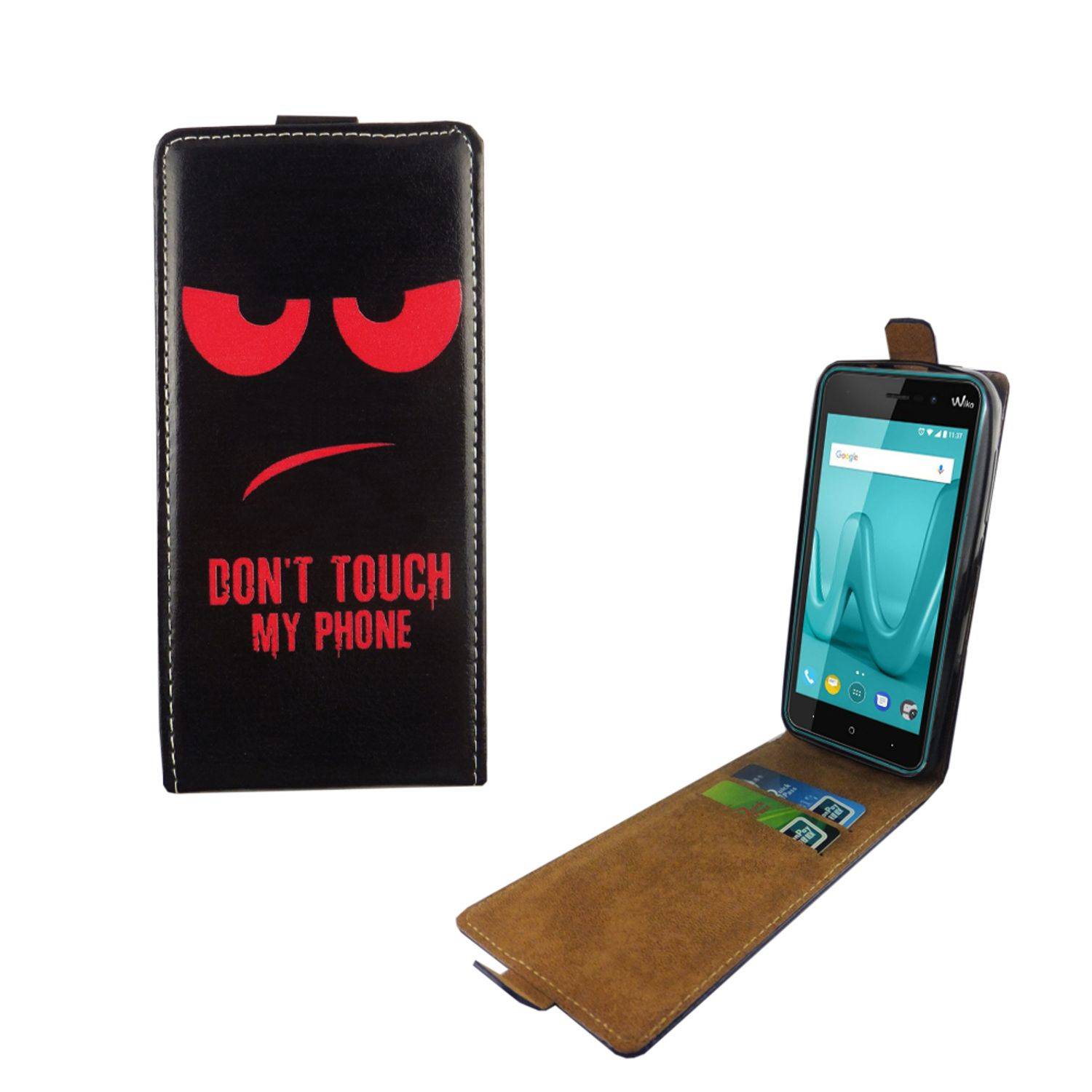 Wiko Lenny 4 Handyhülle Backcover Rot
