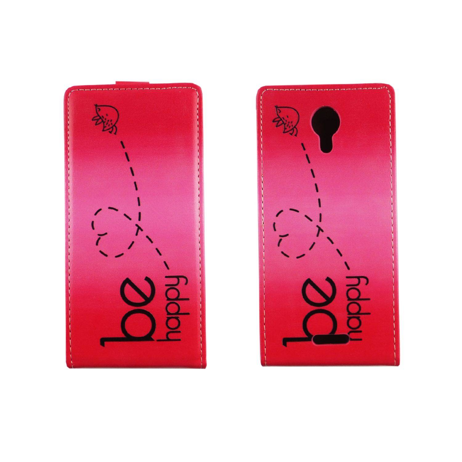 Wiko Jerry 2 Handyhülle Backcover Rosa