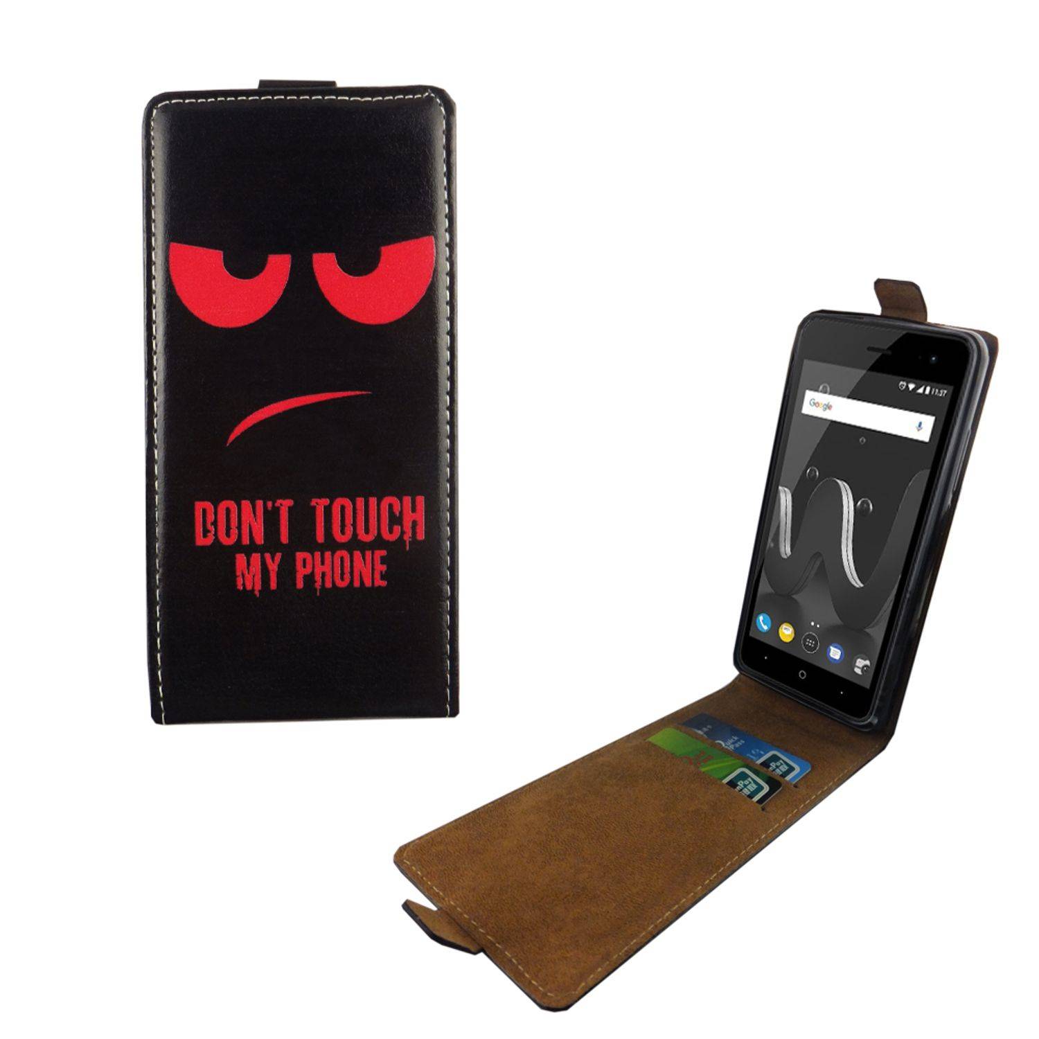 Wiko Jerry 2 Handyhülle Backcover Rot