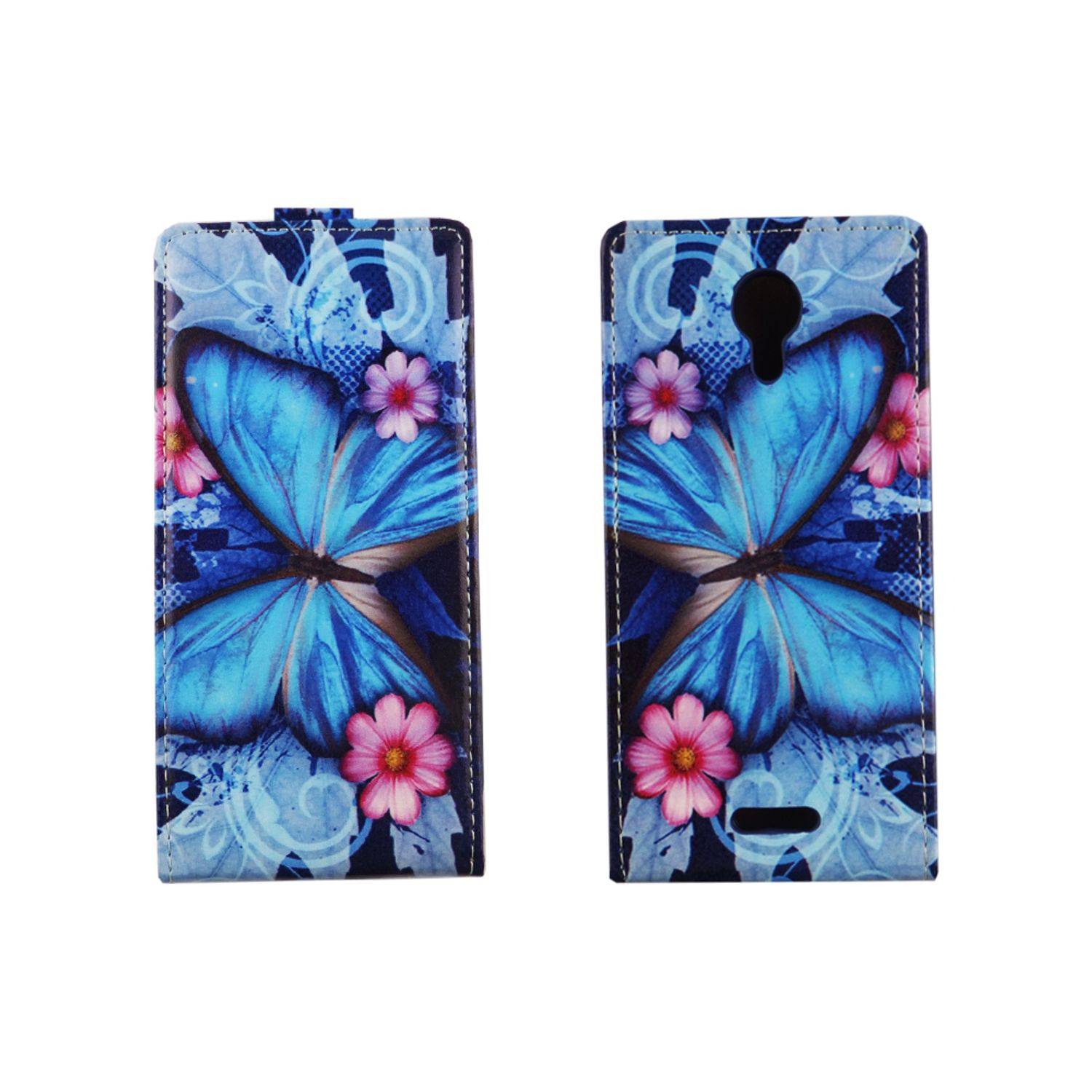 Wiko Jerry 2 Handyhülle Backcover Blau