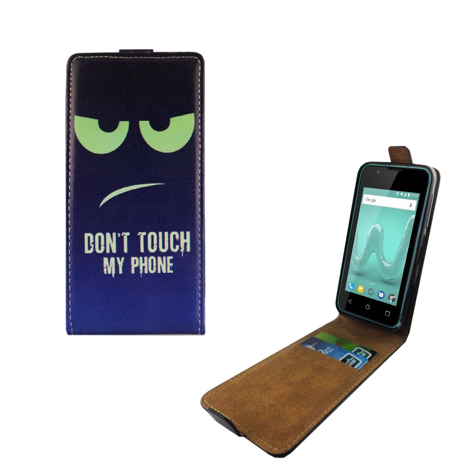 Wiko Sunny 2 Handyhülle Backcover Blau