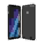 Samsung Galaxy A8 (2018) Handyhülle Carbon Optik Backcover Schwarz