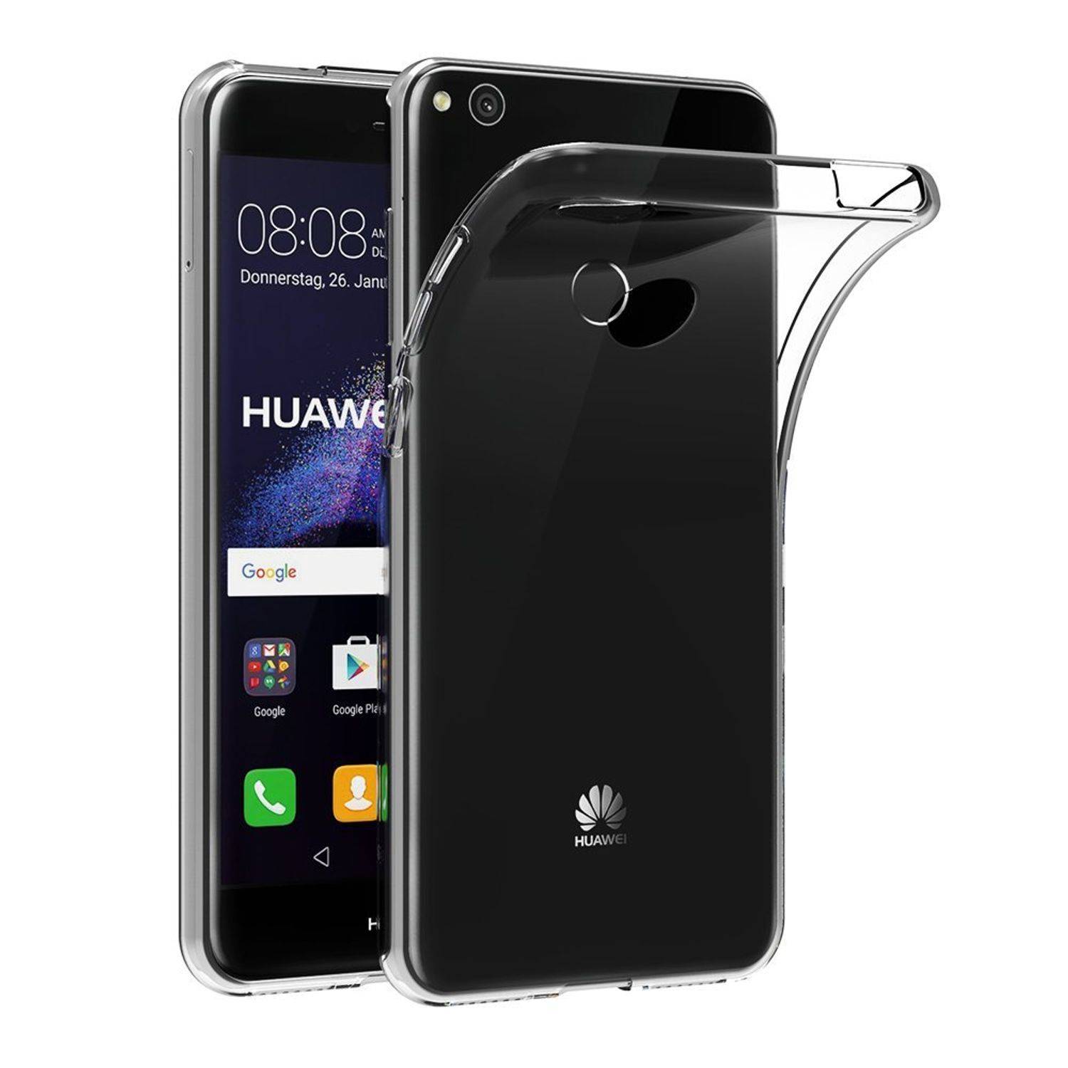 Huawei P8 Lite 2017 Handyhülle Ultra Dünn Bumper Backcover Transparent