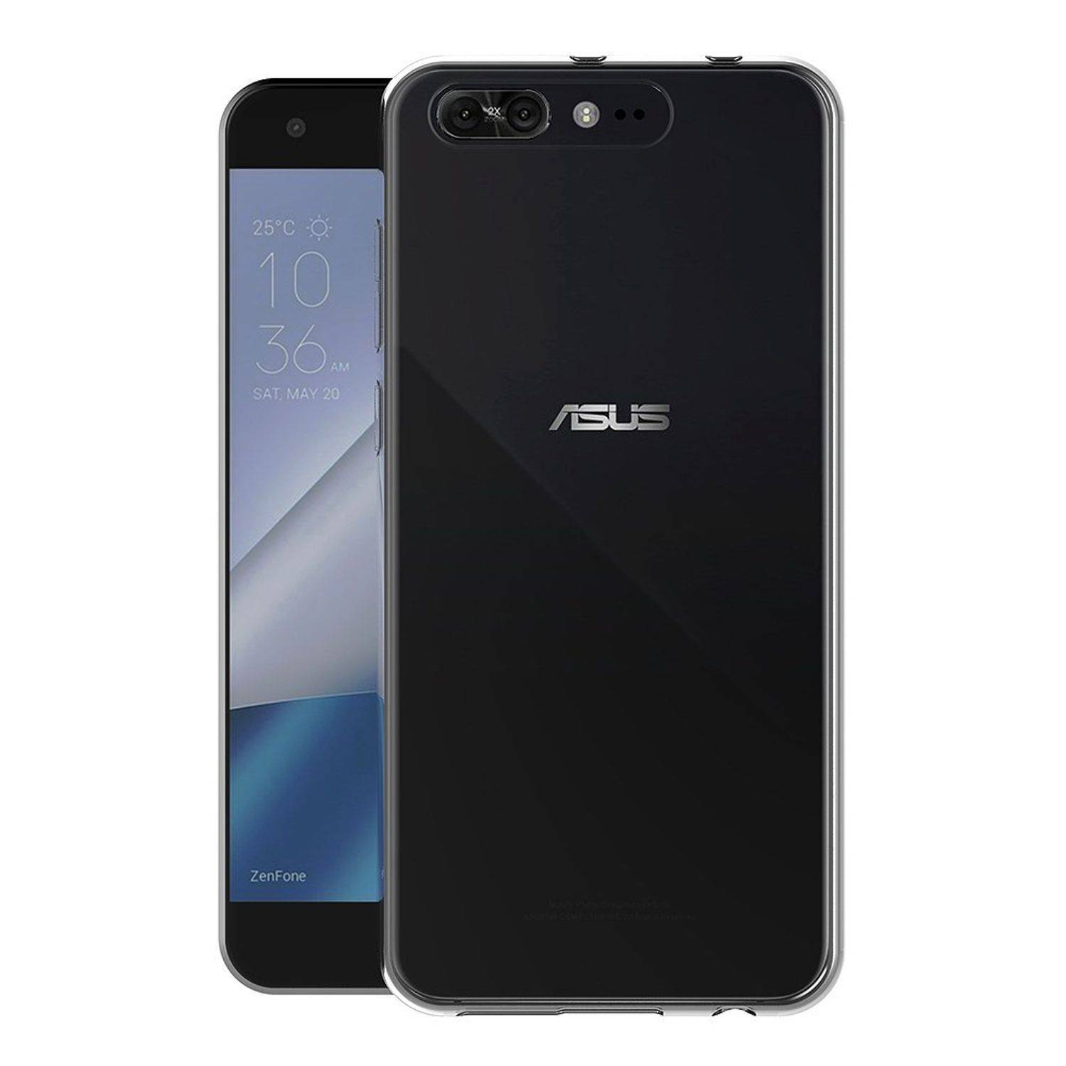 ASUS Zenfone 4 Pro ZS551KL Handyhülle Ultra Dünn Bumper Backcover Transparent