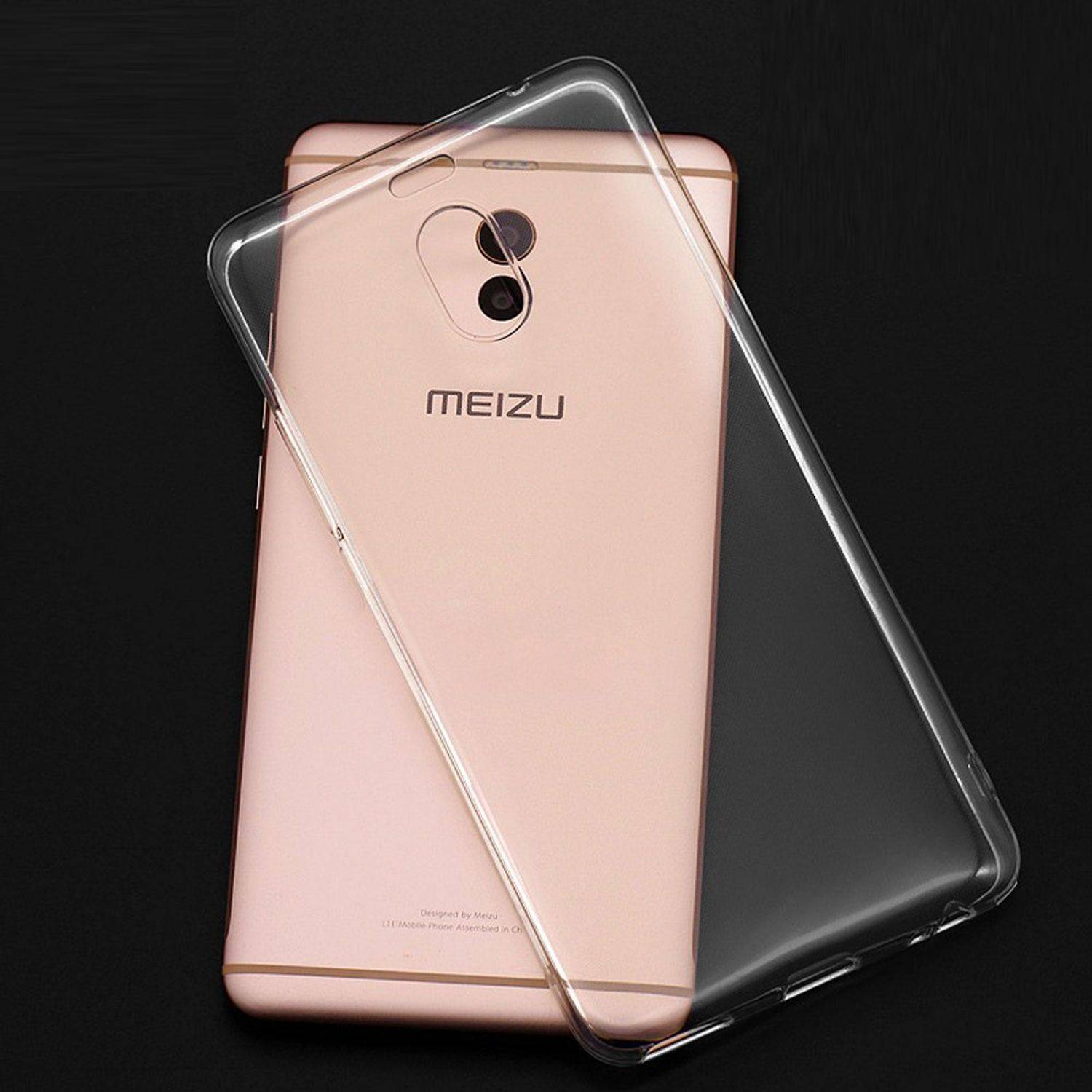 Meizu M6 Note Handyhülle Ultra Dünn Bumper Backcover Transparent