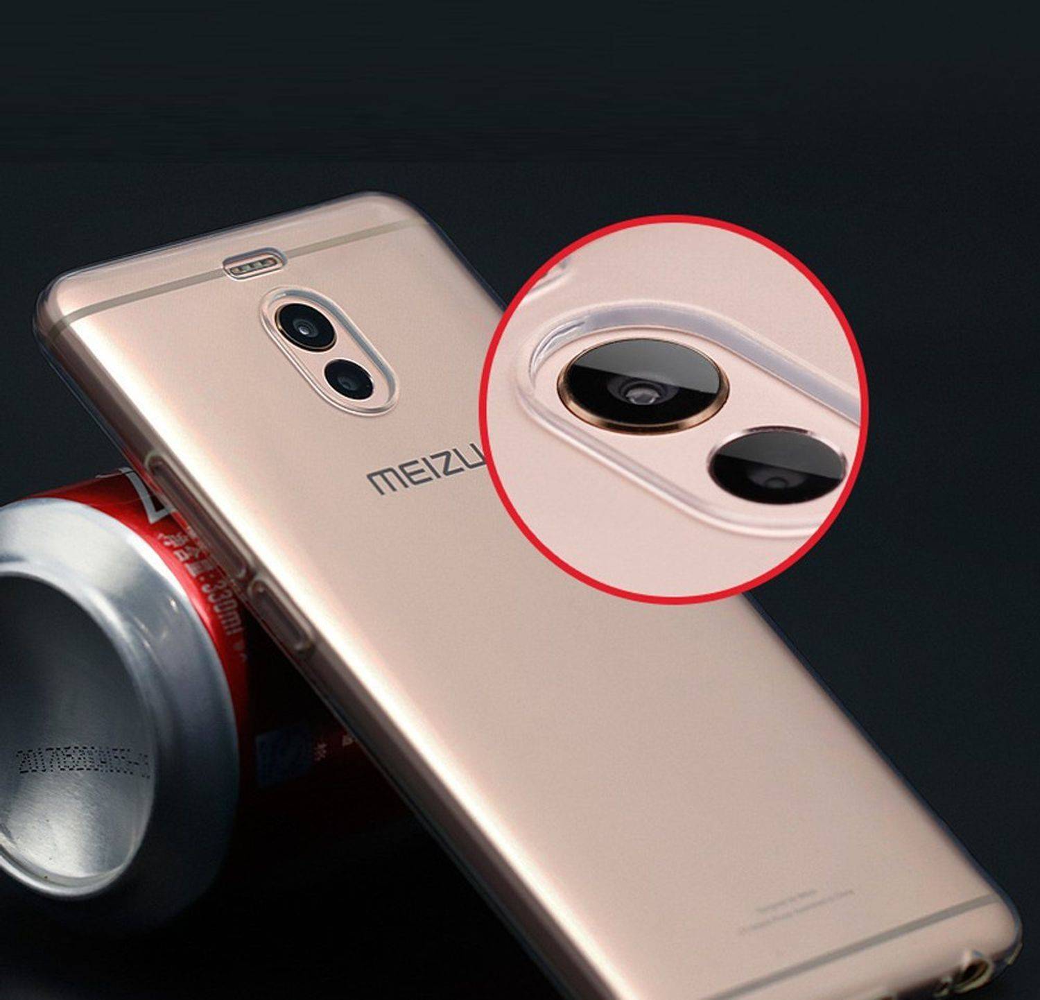 Meizu M6 Note Handyhülle Ultra Dünn Bumper Backcover Transparent
