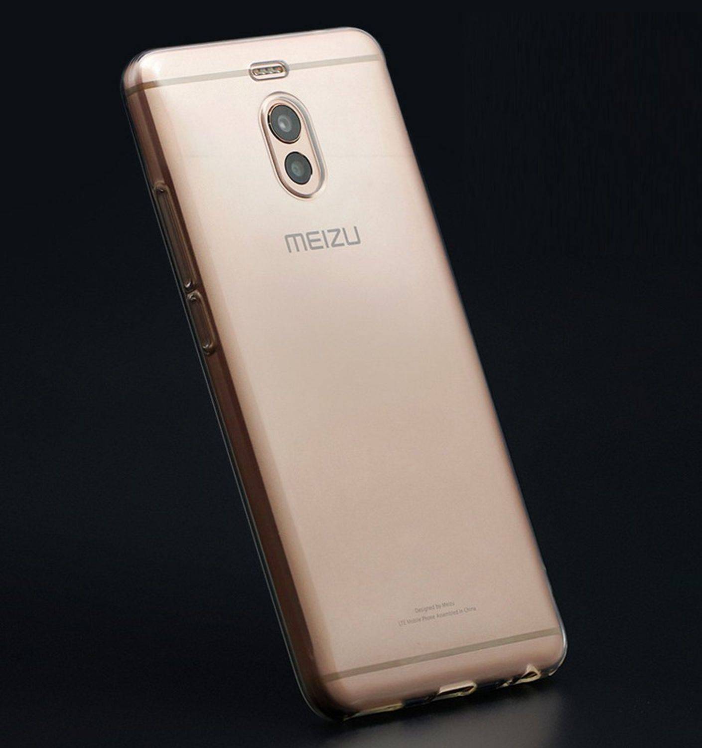 Meizu M6 Note Handyhülle Ultra Dünn Bumper Backcover Transparent