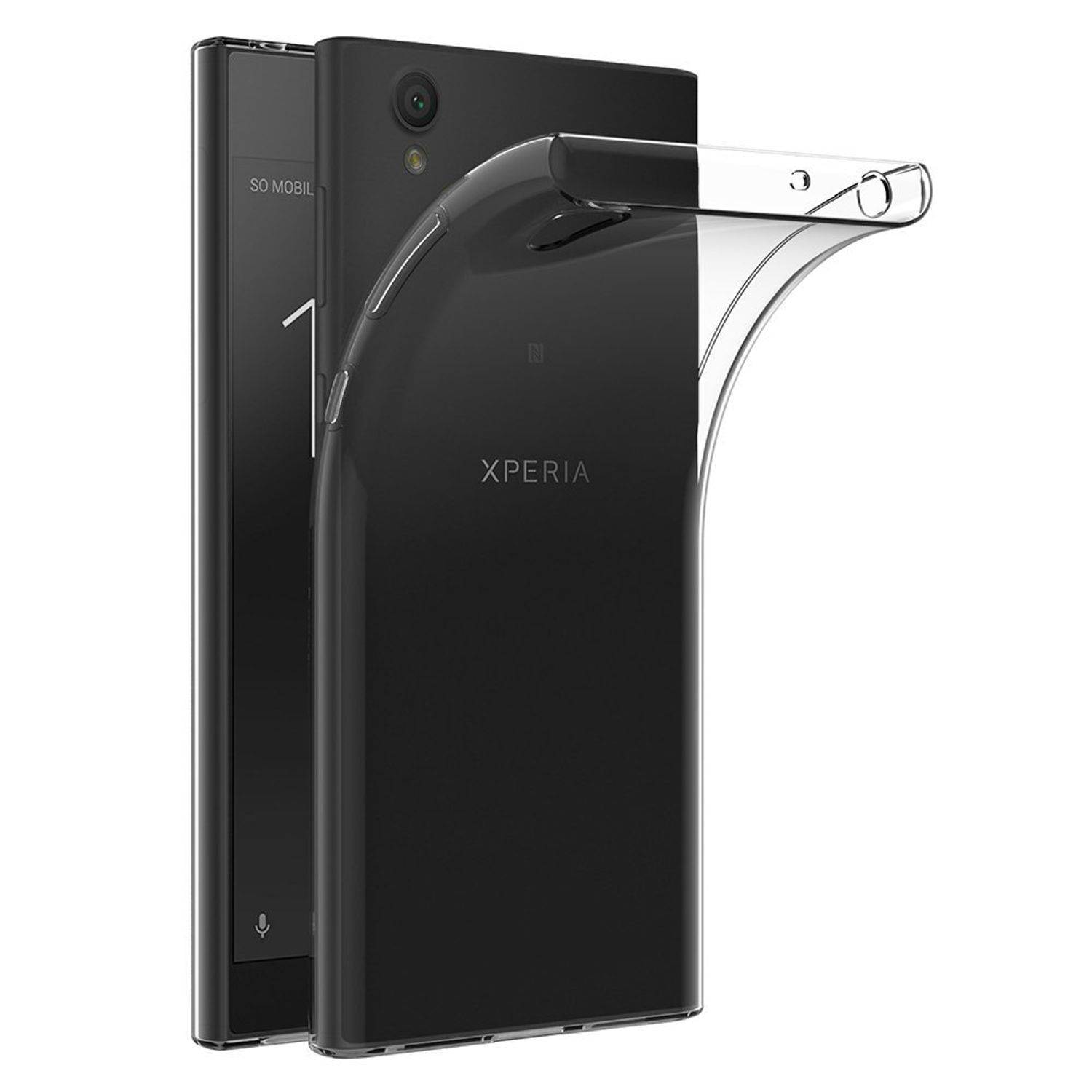 Sony Xperia L1 Handyhülle Ultra Dünn Bumper Backcover Transparent