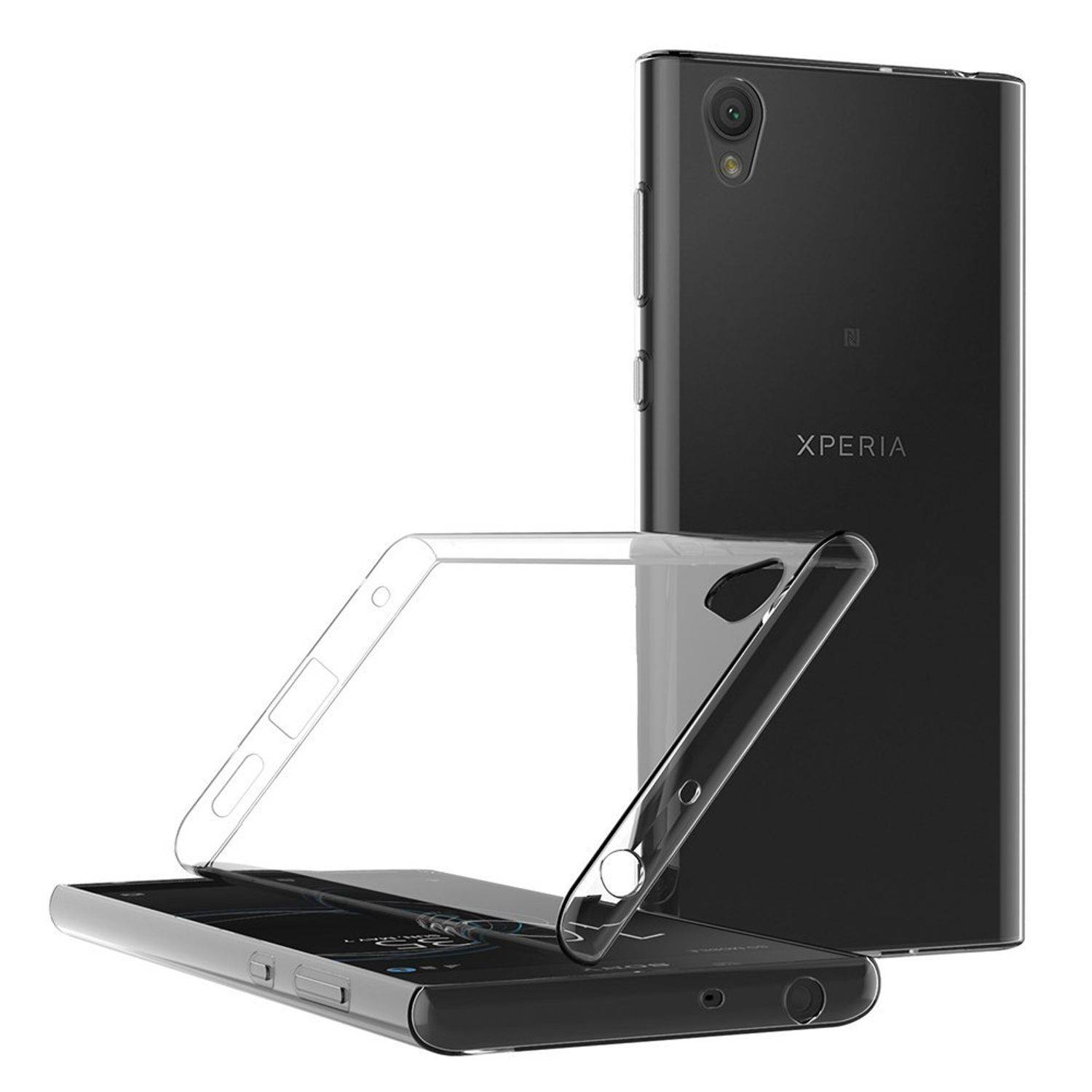 Sony Xperia L1 Handyhülle Ultra Dünn Bumper Backcover Transparent