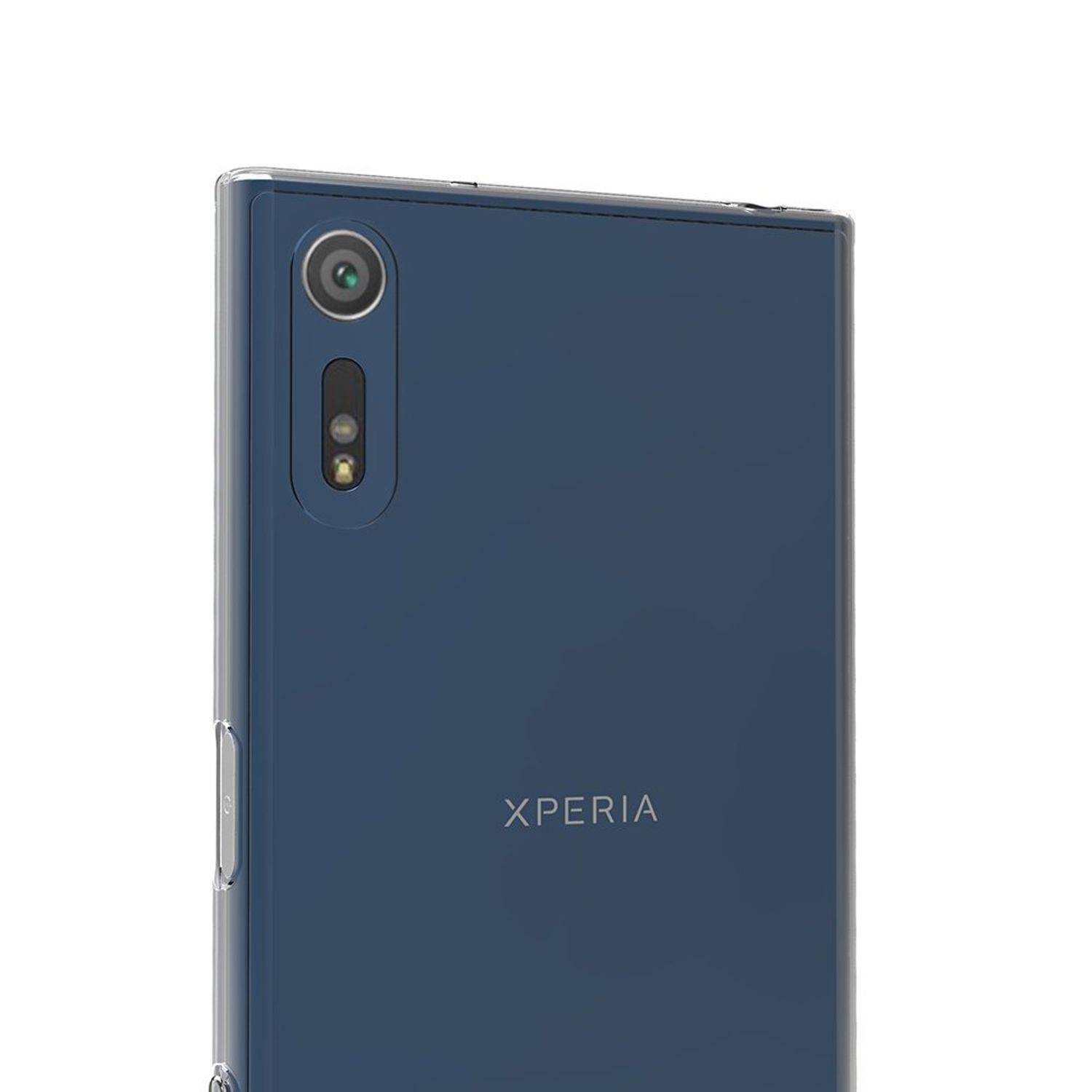 Sony Xperia XZs Handyhülle Ultra Dünn Bumper Backcover Transparent