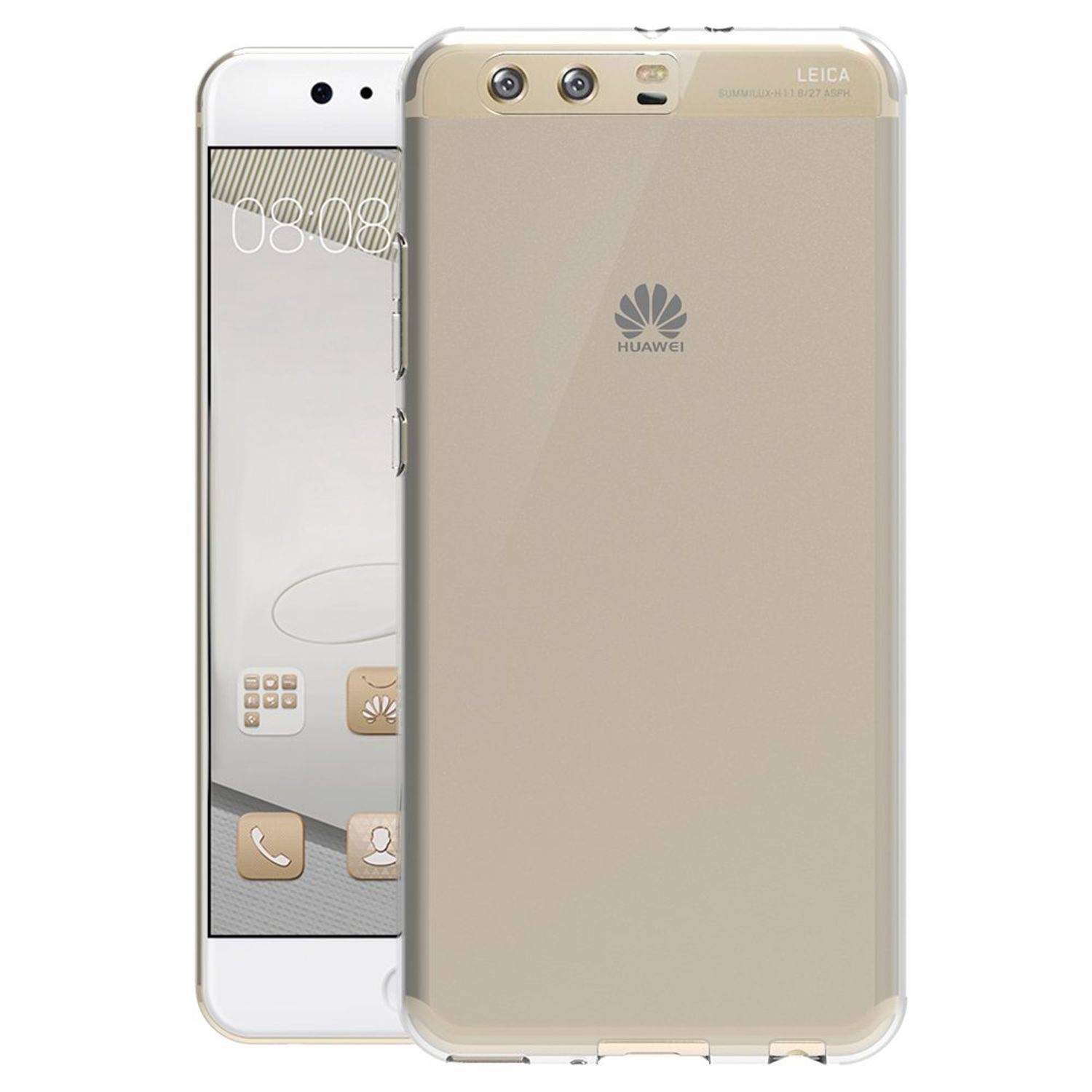 Huawei P10 Plus Handyhülle Ultra Dünn Bumper Backcover Transparent