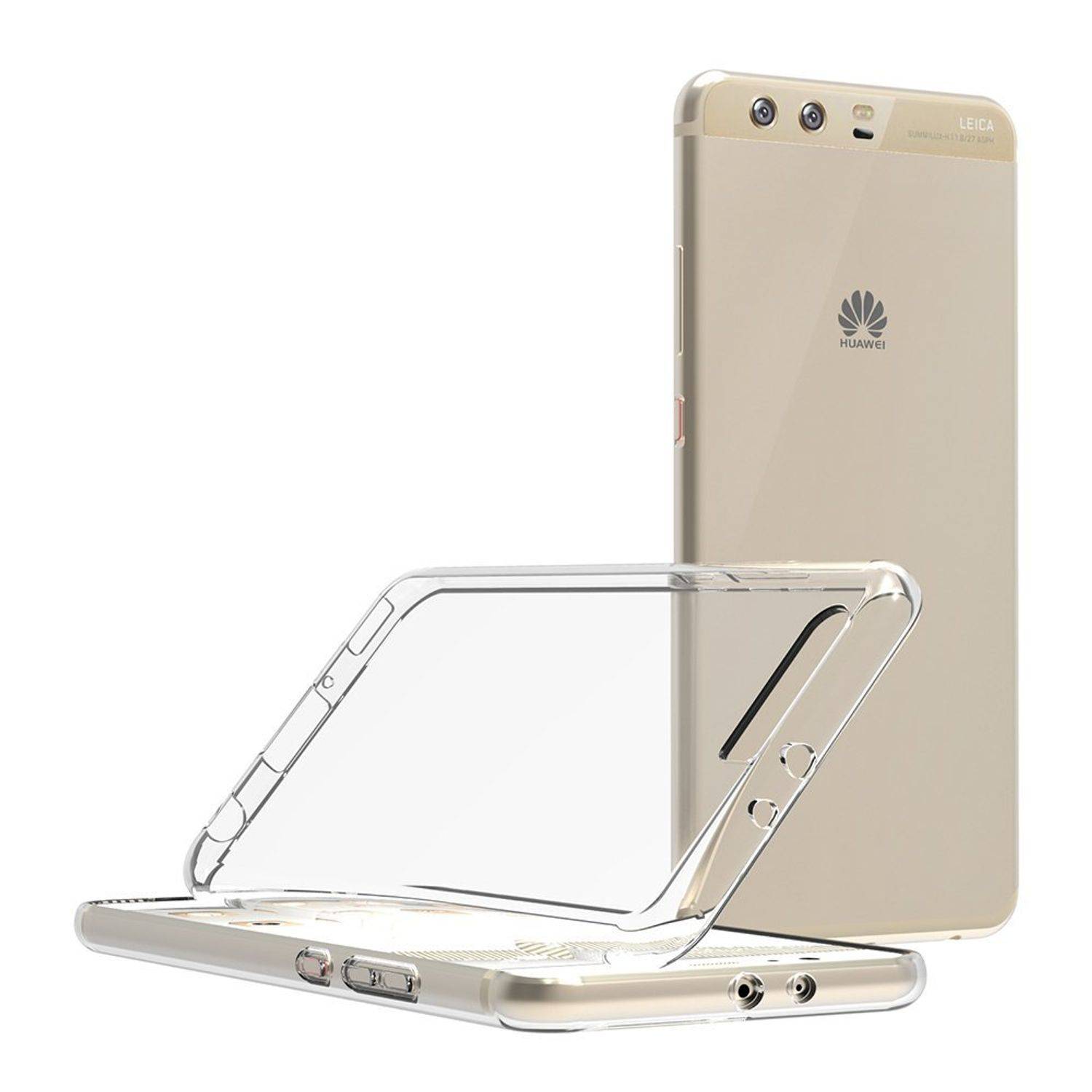Huawei P10 Plus Handyhülle Ultra Dünn Bumper Backcover Transparent