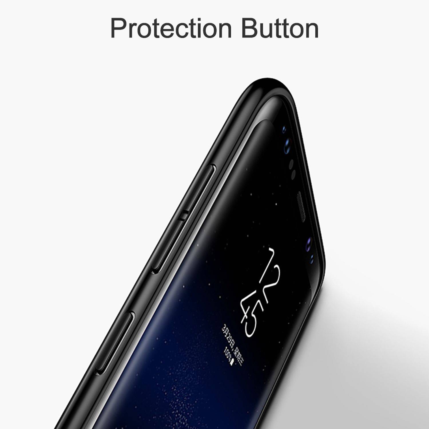 Samsung Galaxy A8 Plus (2018) Handyhülle Backcover Schwarz