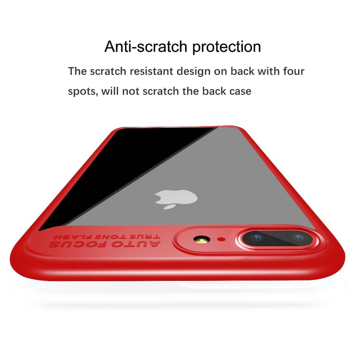 Apple iPhone X / iPhone XS Handyhülle Backcover Rot