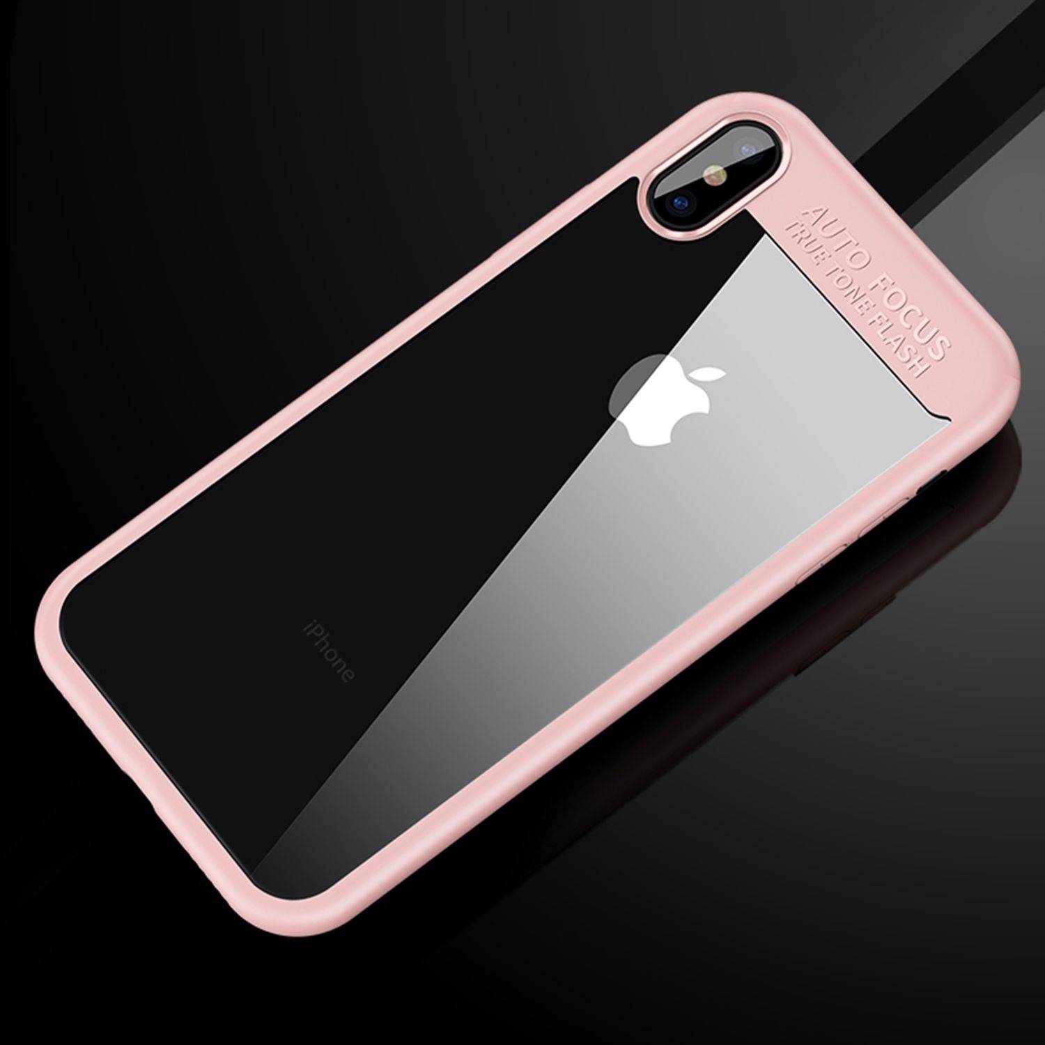 Apple iPhone X / iPhone XS Handyhülle Backcover Rosa