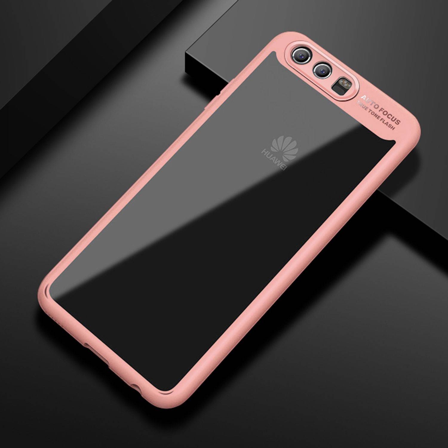 Huawei P8 Lite 2017 Handyhülle Backcover Rosa