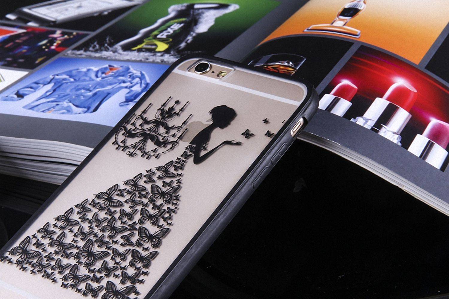 Huawei P9 Handyhülle Backcover Schwarz