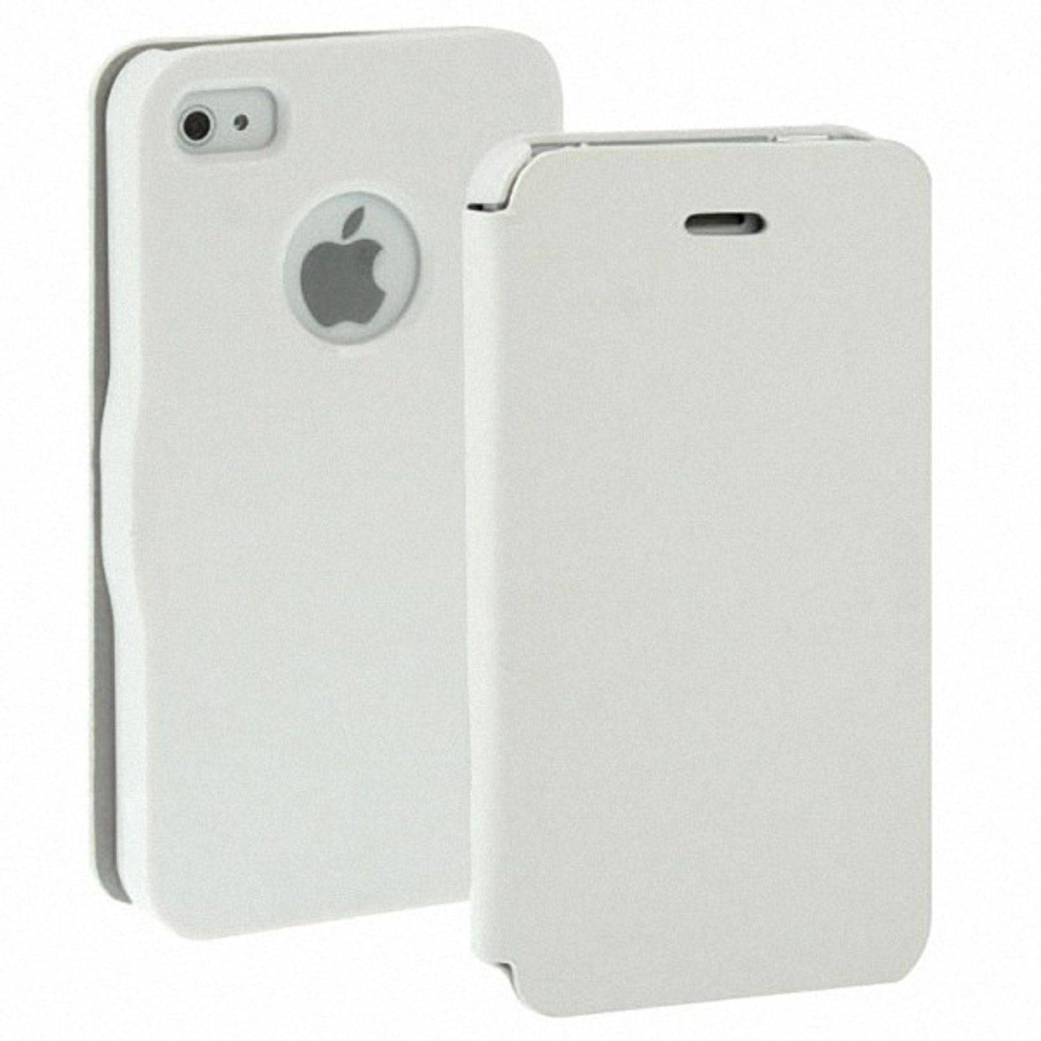 Apple iPhone 4 / 4s Handyhülle Backcover Weiß